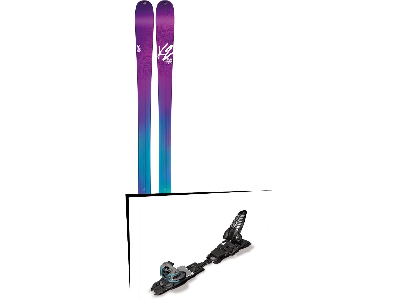 K2 SKI Set: Missconduct 2016 + Marker Schizo 14 | Bild 1