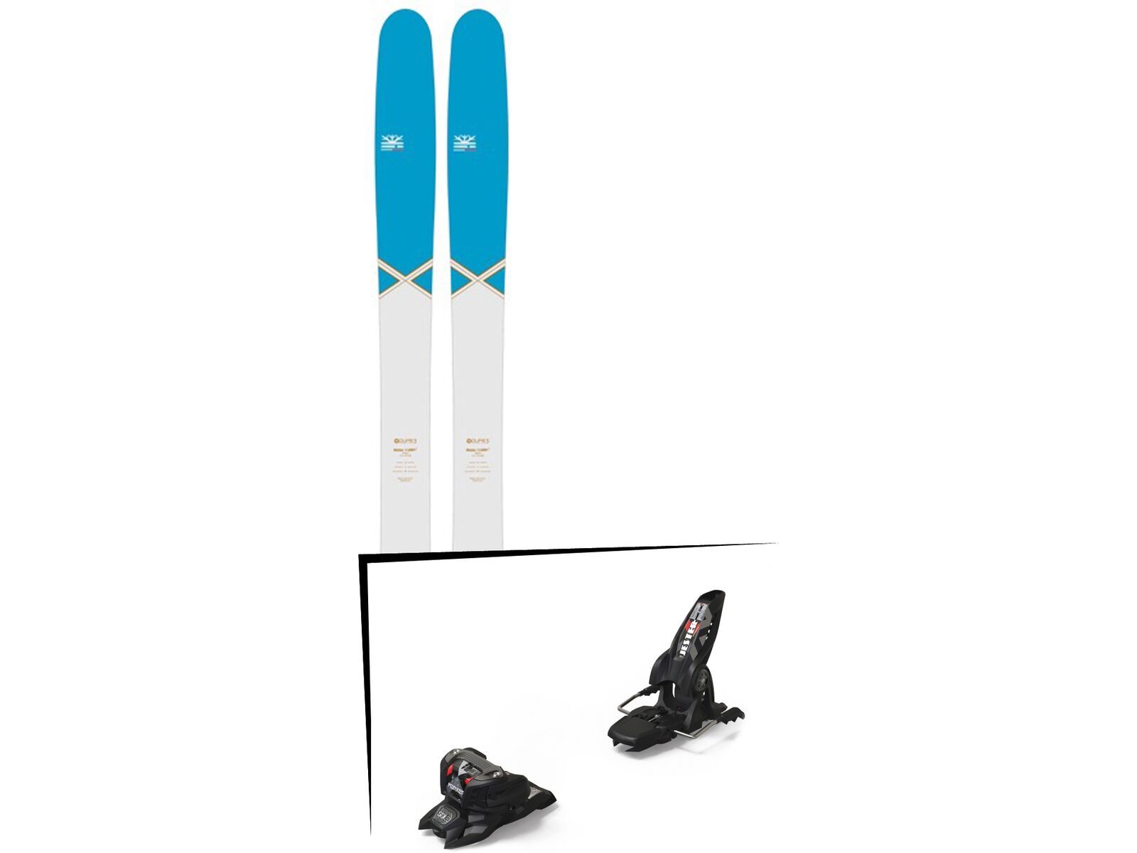 Set: DPS Skis Wailer 112 2016 + Marker Jester 16 ID (2319330) | Bild 1