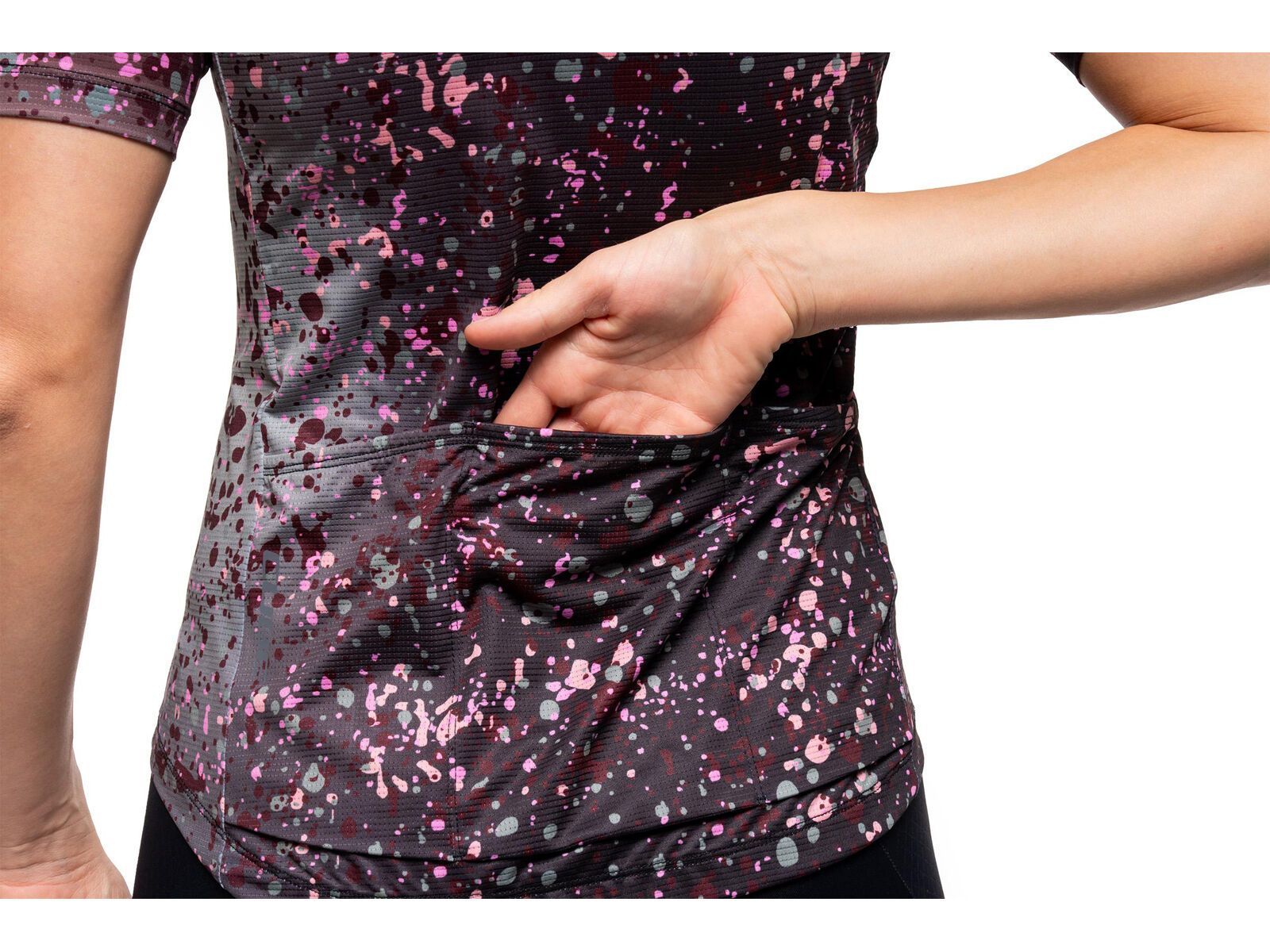 Cube WS Trikot CMPT Sprinkle kurzarm, green | Bild 5