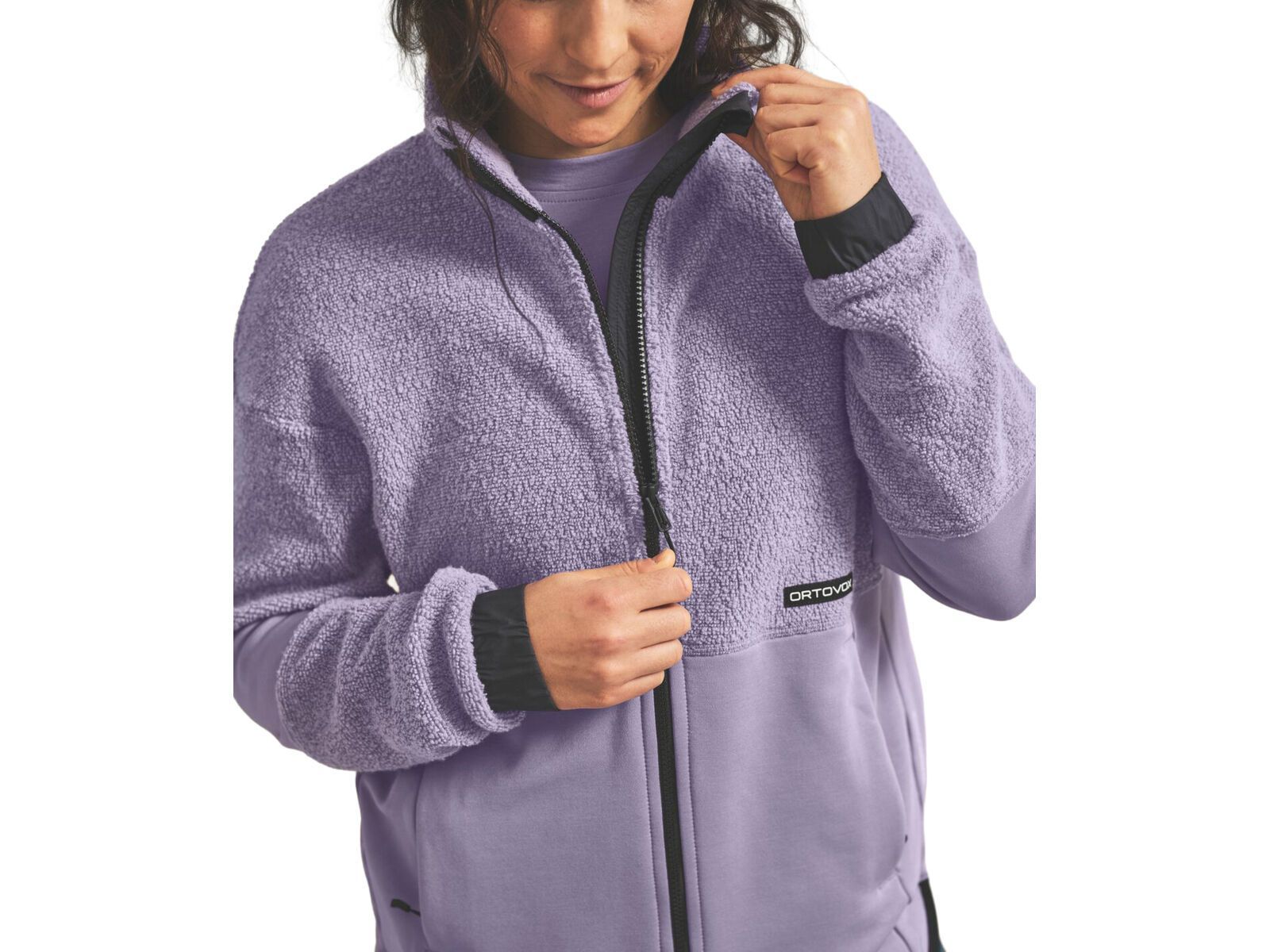 Ortovox Fleece Teddy Jacket W, white tea | Bild 3