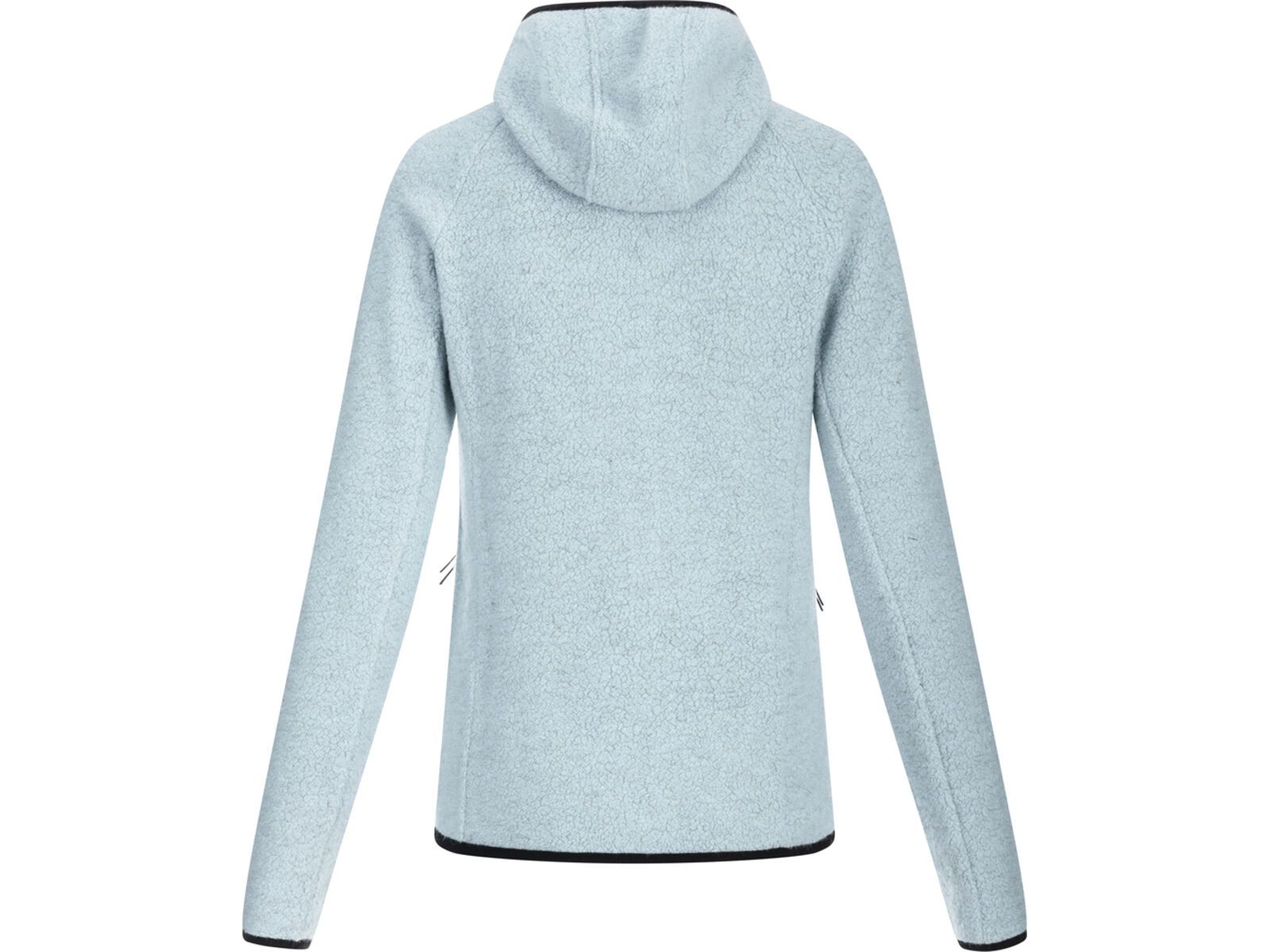 2117 of Sweden Women’s Wool Pile Hoodie Skord, ice blue | Bild 2
