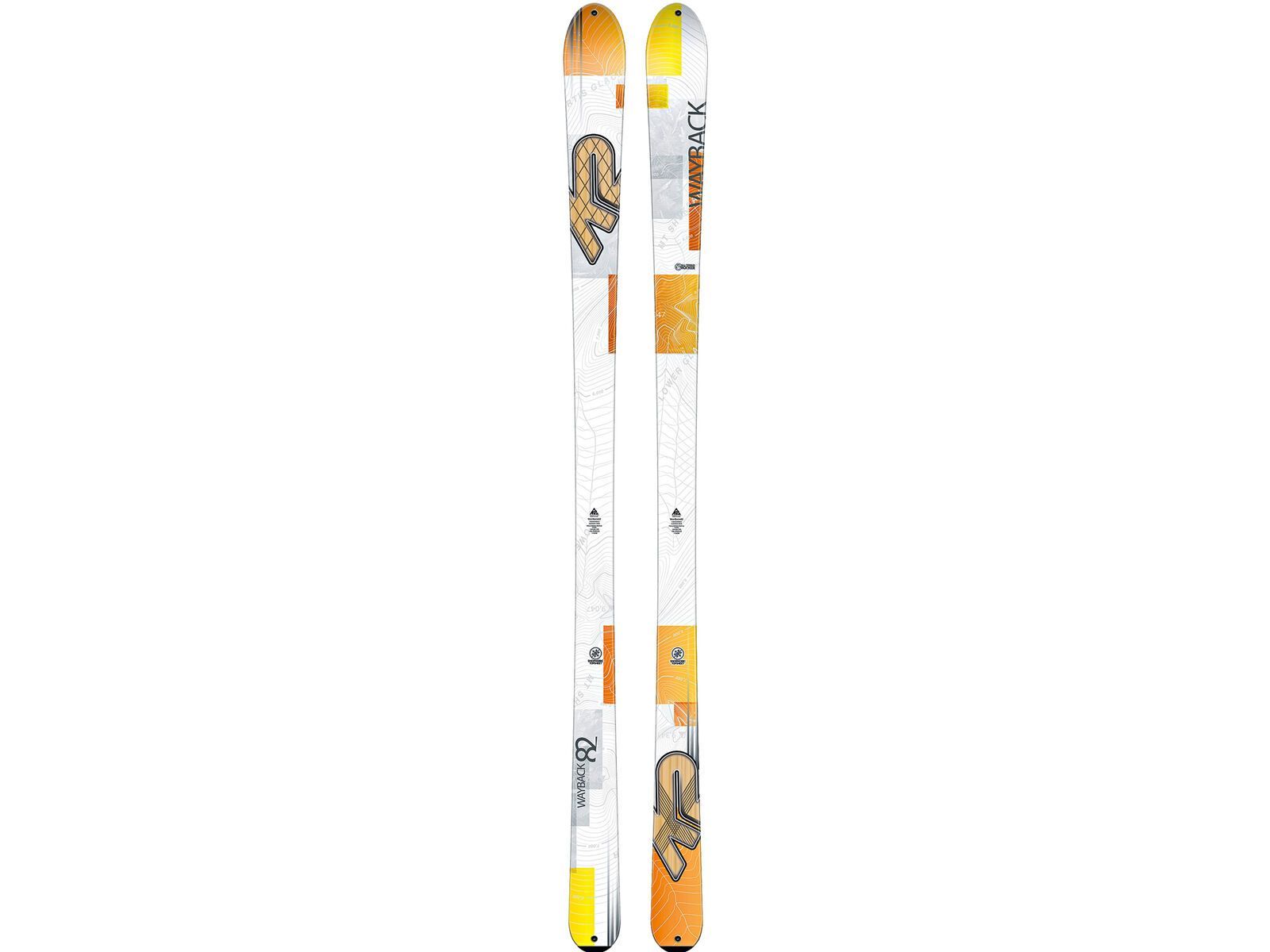 K2 SKI Set: Wayback 82 2016 + Marker Griffon 13 | Bild 2
