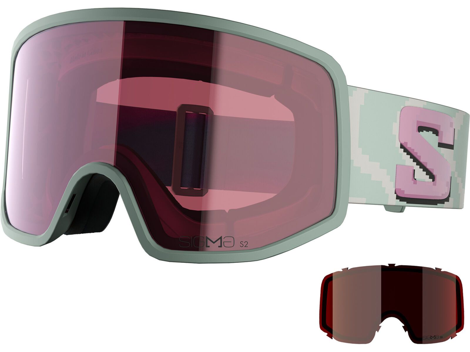 Salomon Sentry Pro S + WS, Sigma Silver Pink / iceberg green | Bild 1