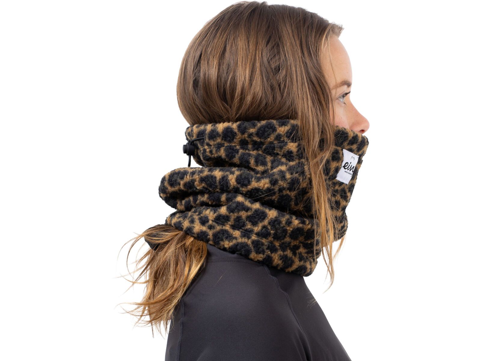 Eivy Beanie Sherpa Neckwarmer, leopard | Bild 2