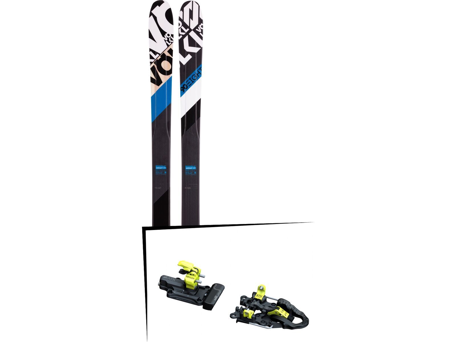 Set: Völkl 90Eight 2016 + ATK Freeraider 14 2.0 (2322435) | Bild 1