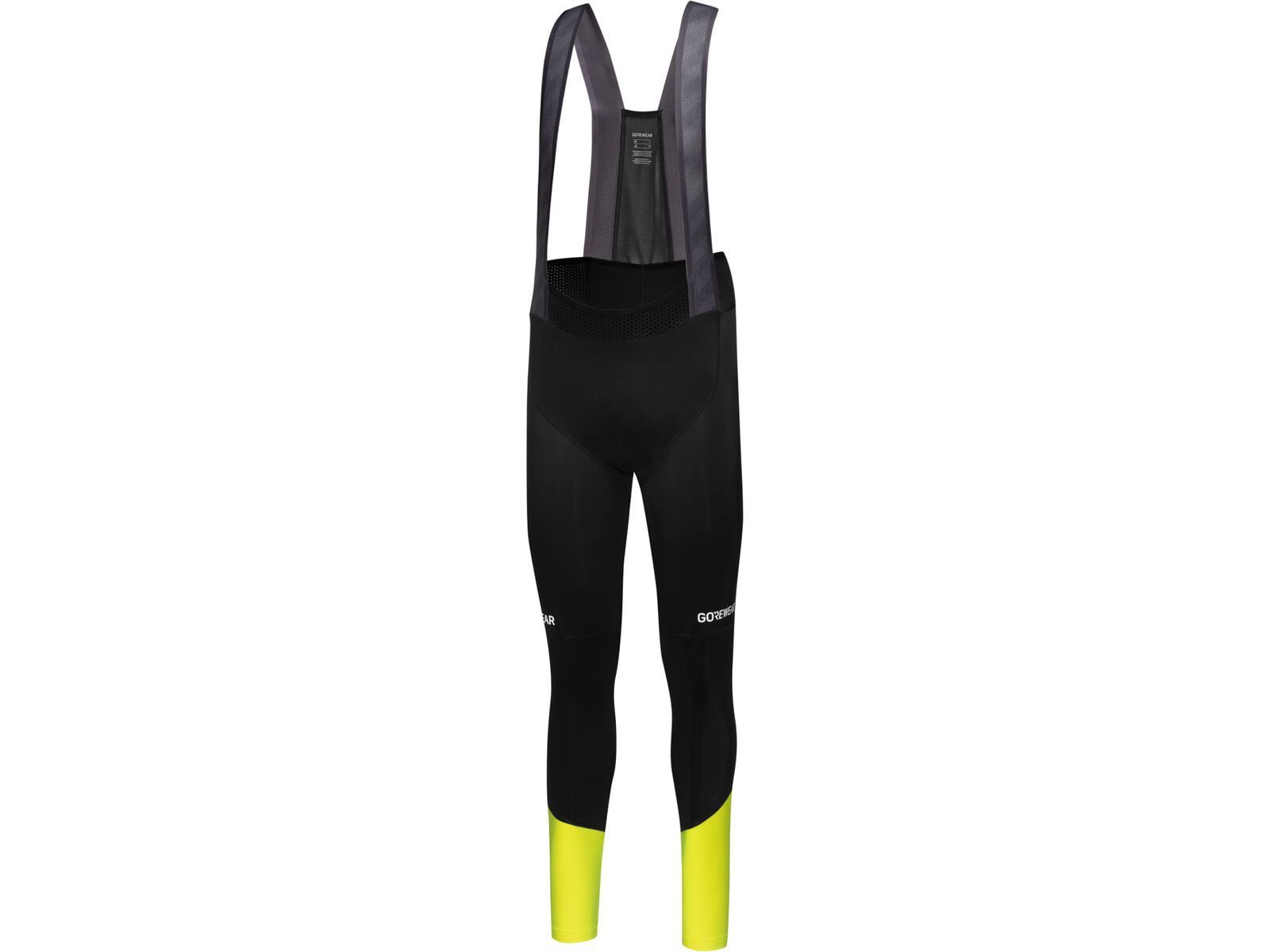 GOREWEAR Spinshift Thermo Trägerhose+ Herren, black/neon yellow | Bild 2