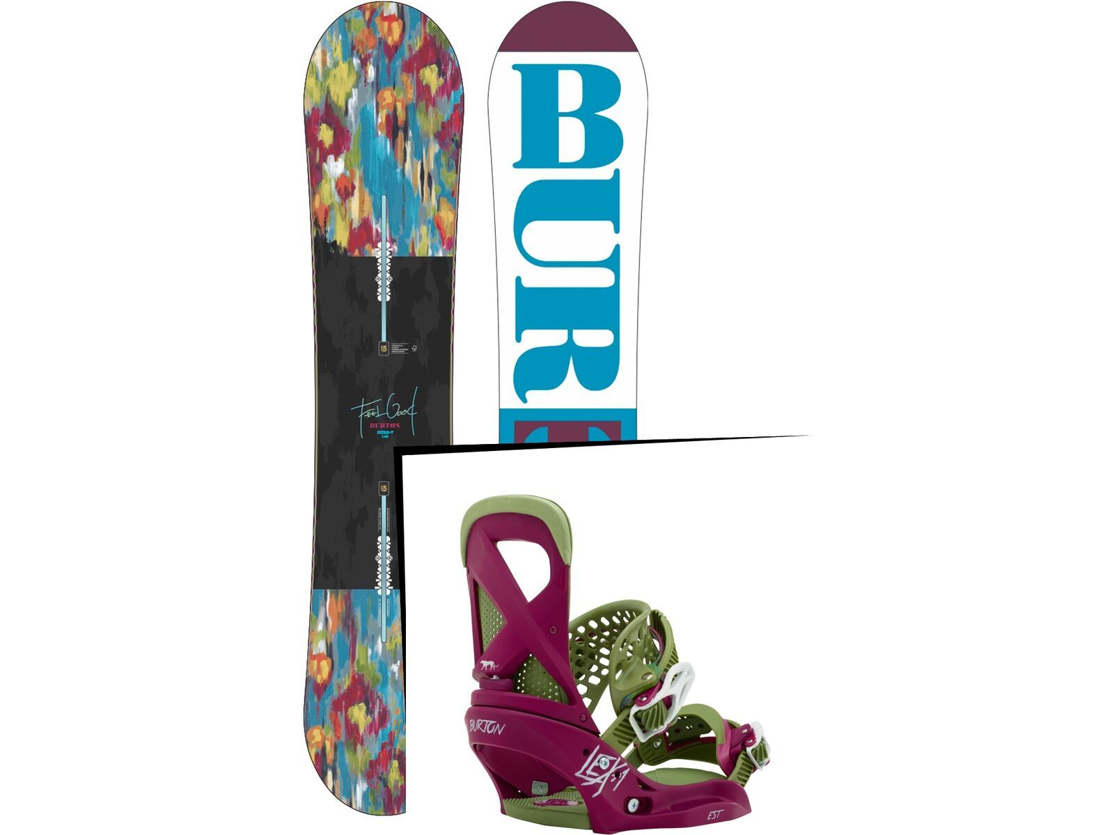 Burton Set: Feelgood Flying V 2016 + Burton Lexa EST | Bild 1