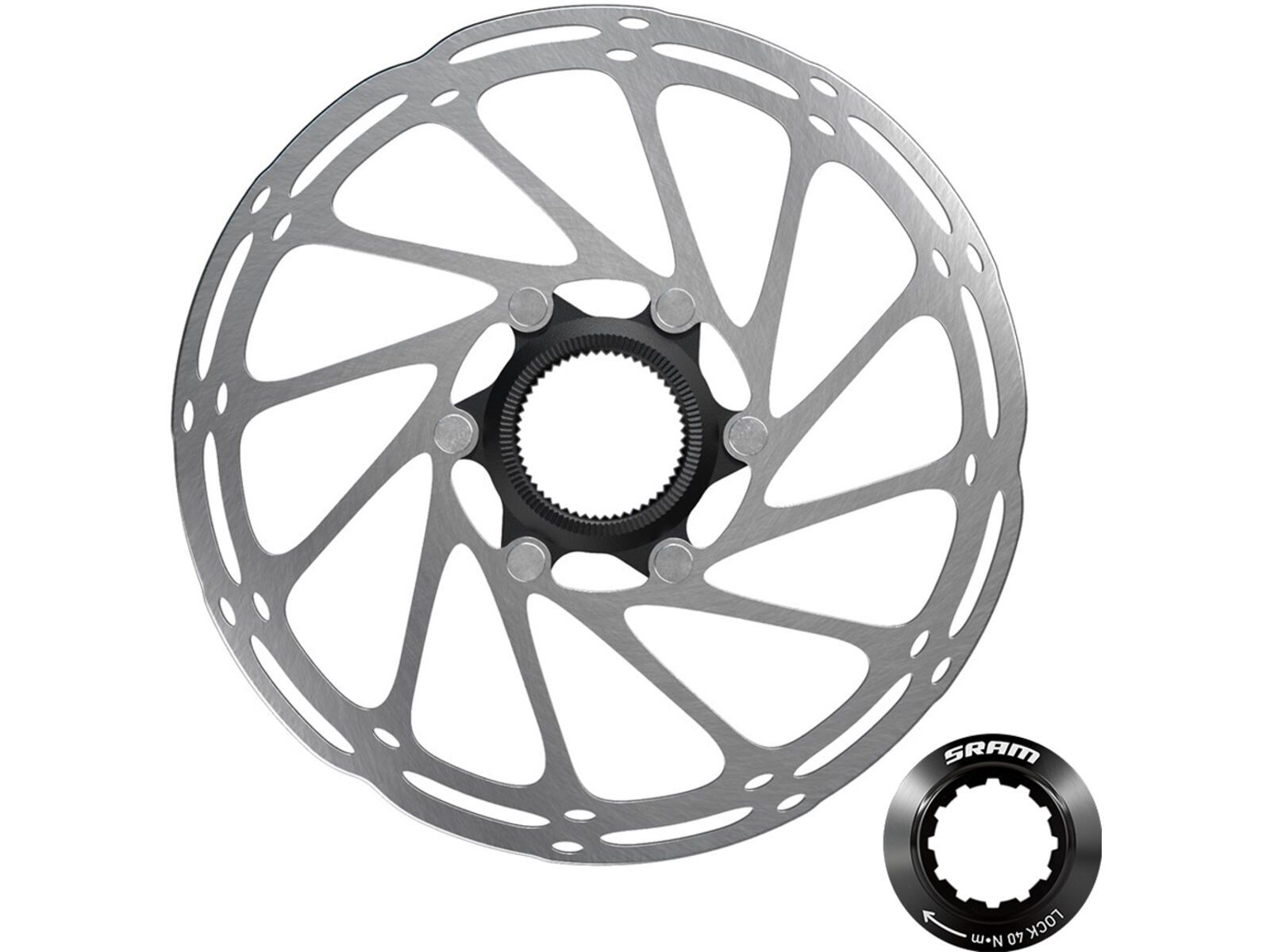 SRAM CenterLine Rotor Center Lock - 160 mm | Bild 1