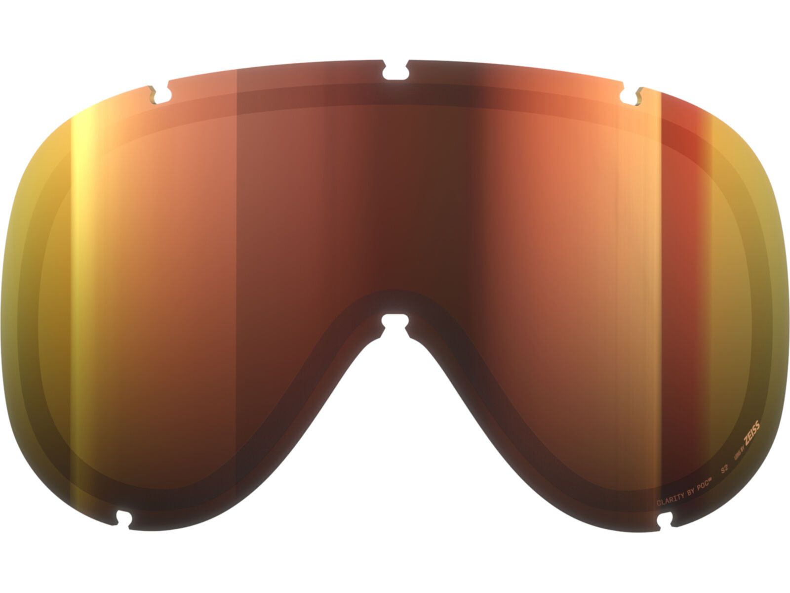 POC Retina Mid/Retina Mid Race Lens, Clarity Int. Partly Sunny Orange | Bild 1