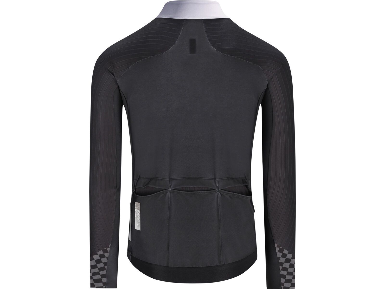 Q36.5 Gregarius Hybrid Collar Fade Long Sleeve Jersey, black | Bild 2