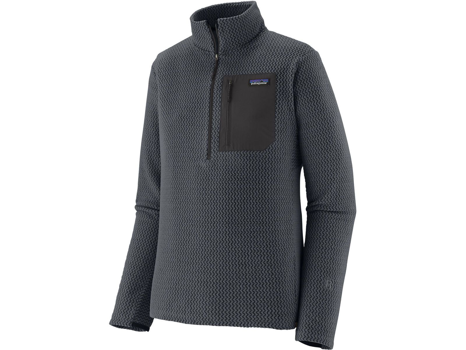 Patagonia Men's R1 Air Zip Neck, smolder blue | Bild 1