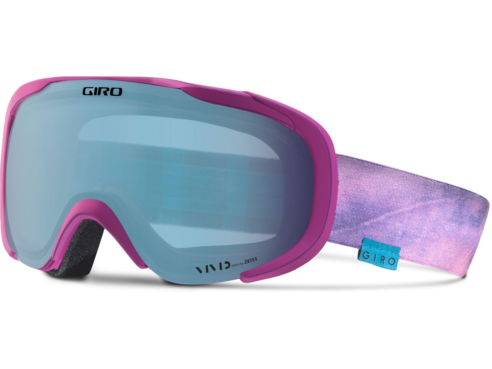 Giro Field, berry stonewashed /Lens: vivid royal | Bild 1