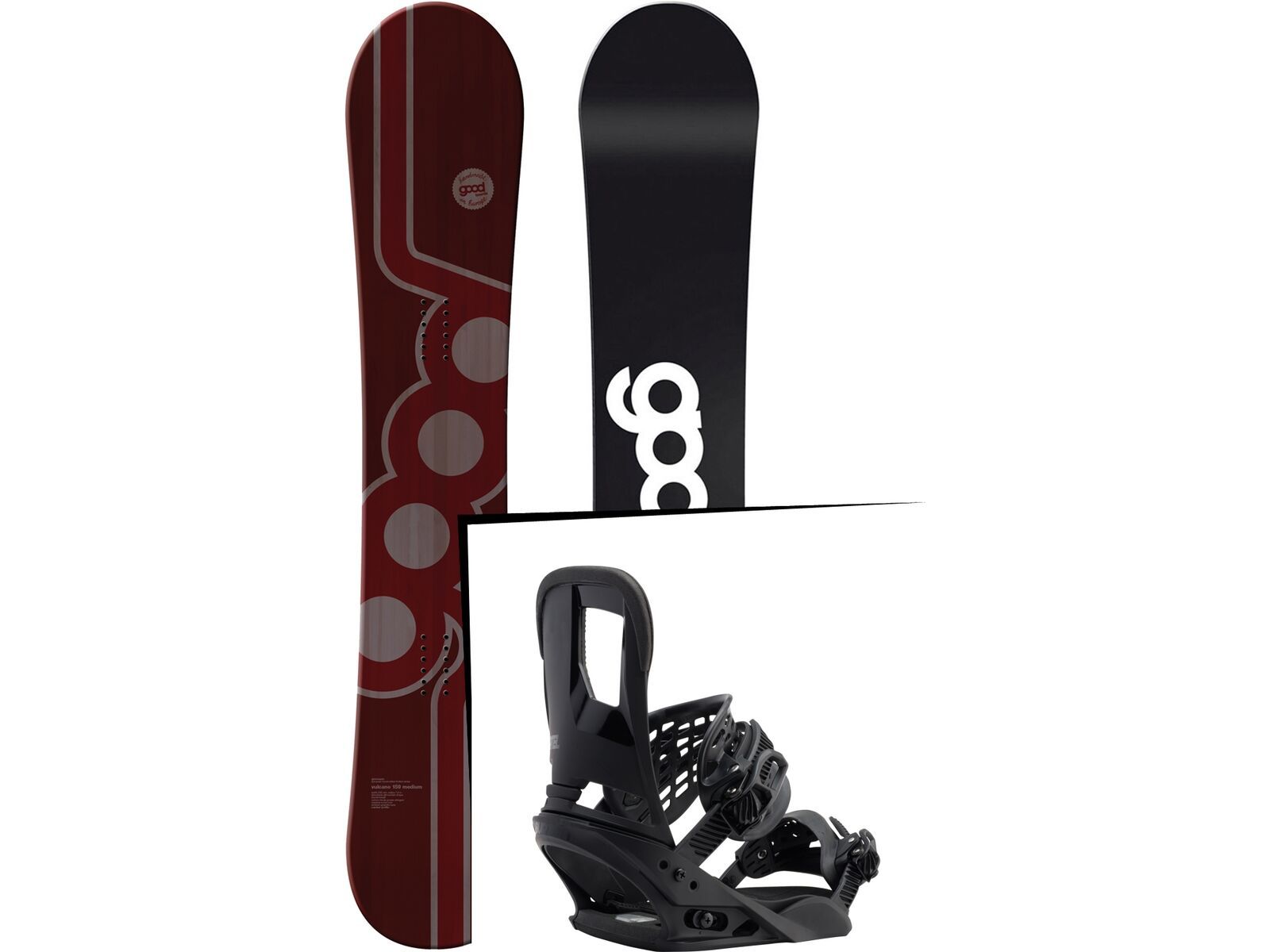 Set: goodboards Vulcano 2017 + Burton Cartel (1712700S) | Bild 1