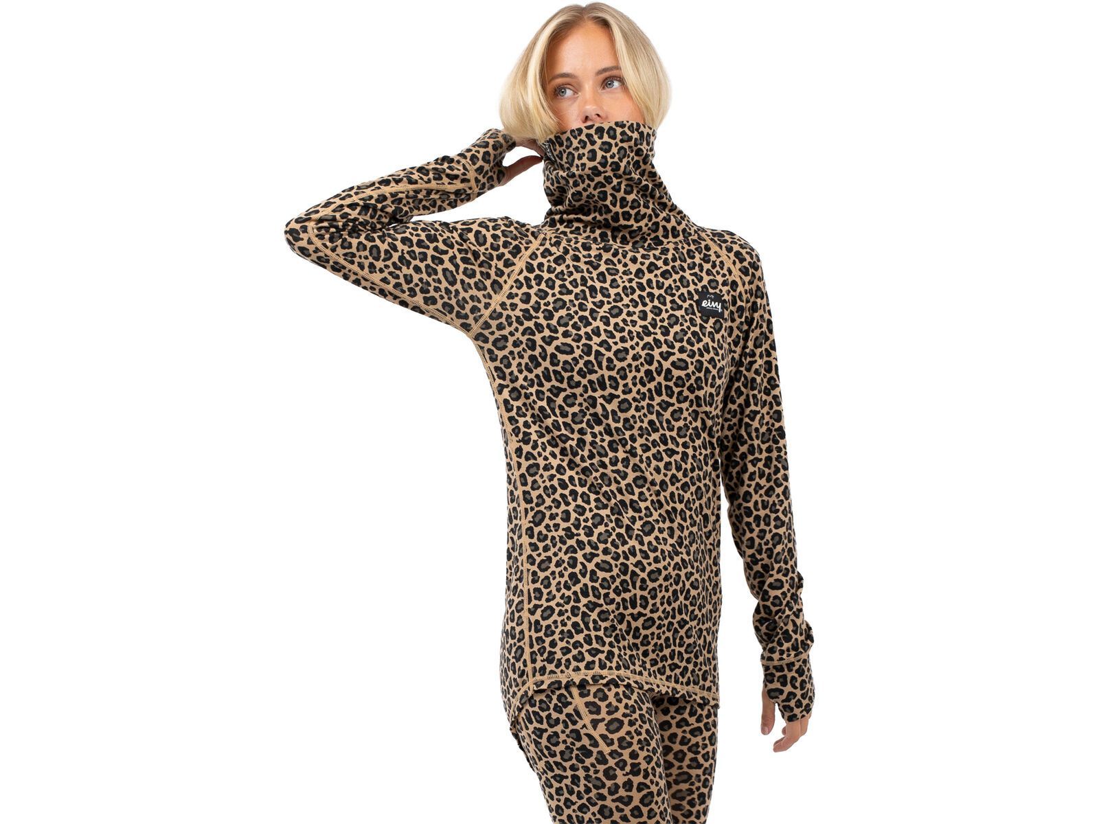 Eivy Icecold Merino Wool Gaiter Top, leopard | Bild 1