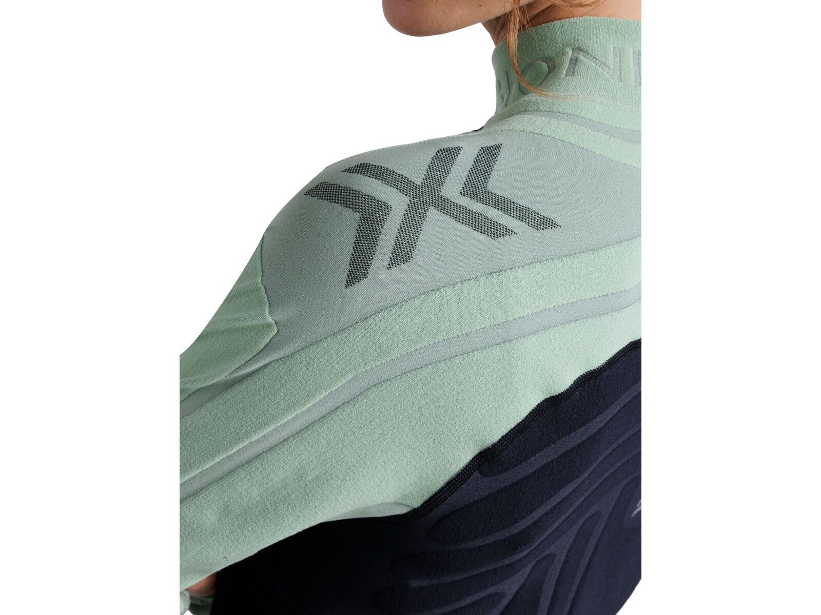 X-Bionic Heatloop Shirt LS Wmn, digital lime/x black | Bild 7