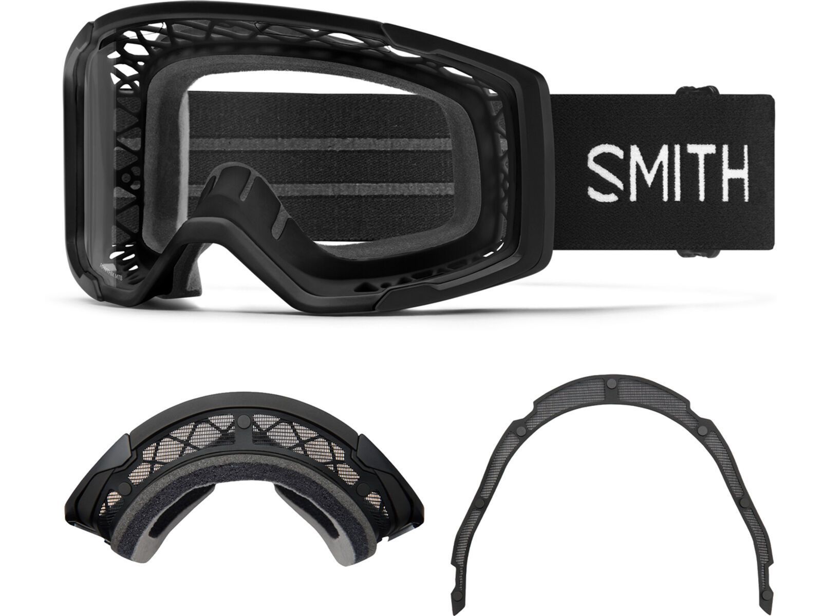 Smith Rhythm MTB + Dirt Screen, Clear / black | Bild 1