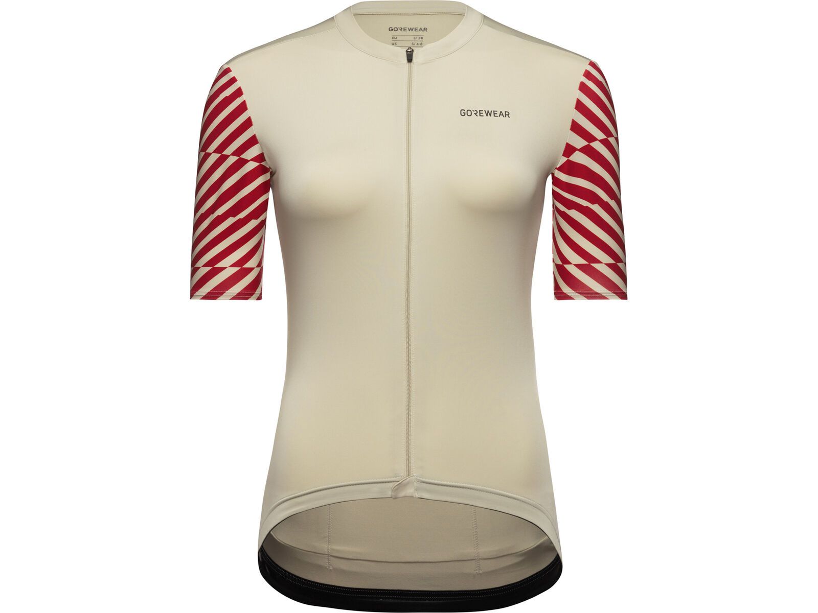 Gore Wear Swiftride Optical Trikot Damen, tech beige/utility red | Bild 1