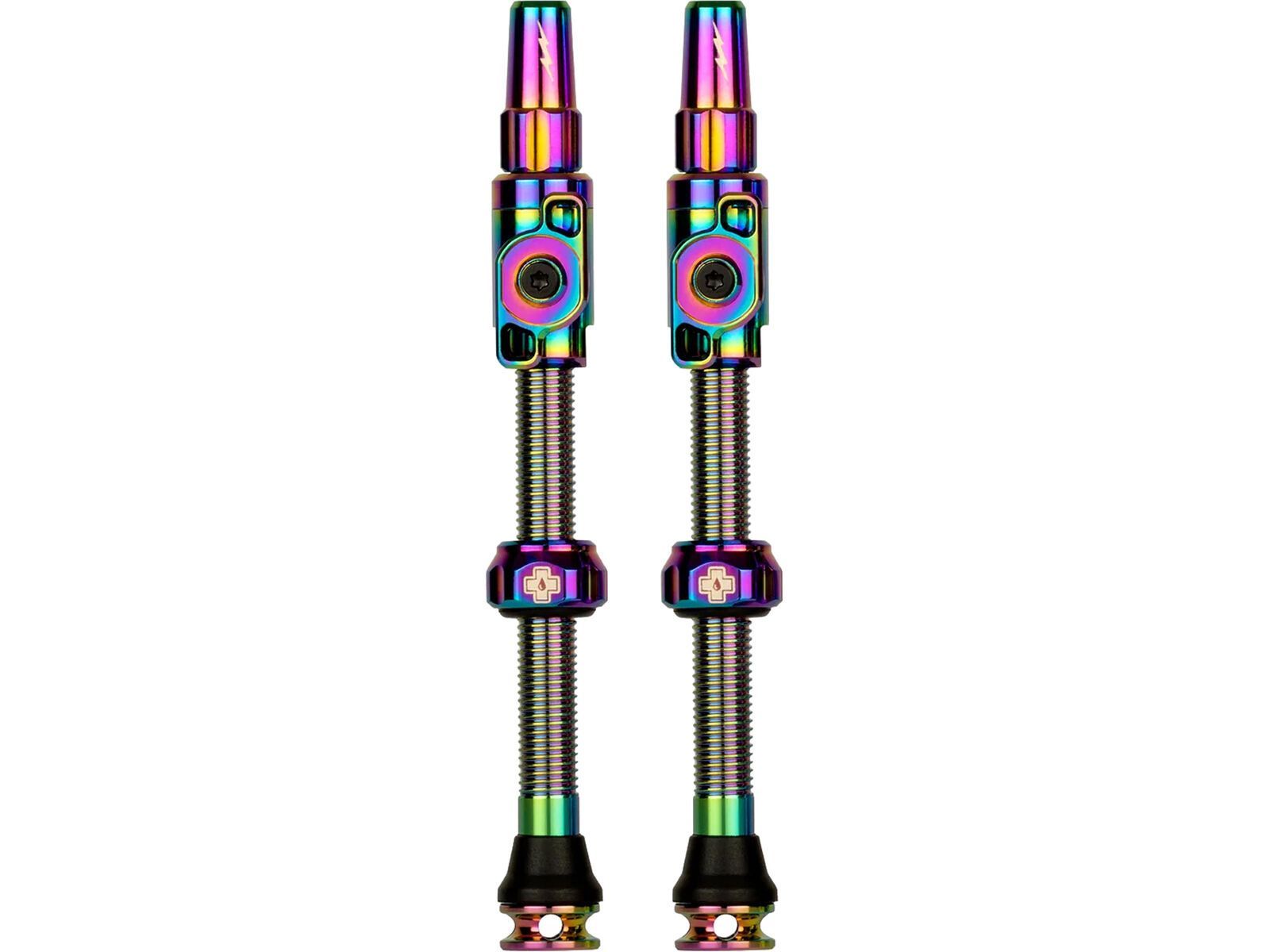 Muc-Off Big Bore Lite Tubeless Valves - 60 mm, iridescent | Bild 1