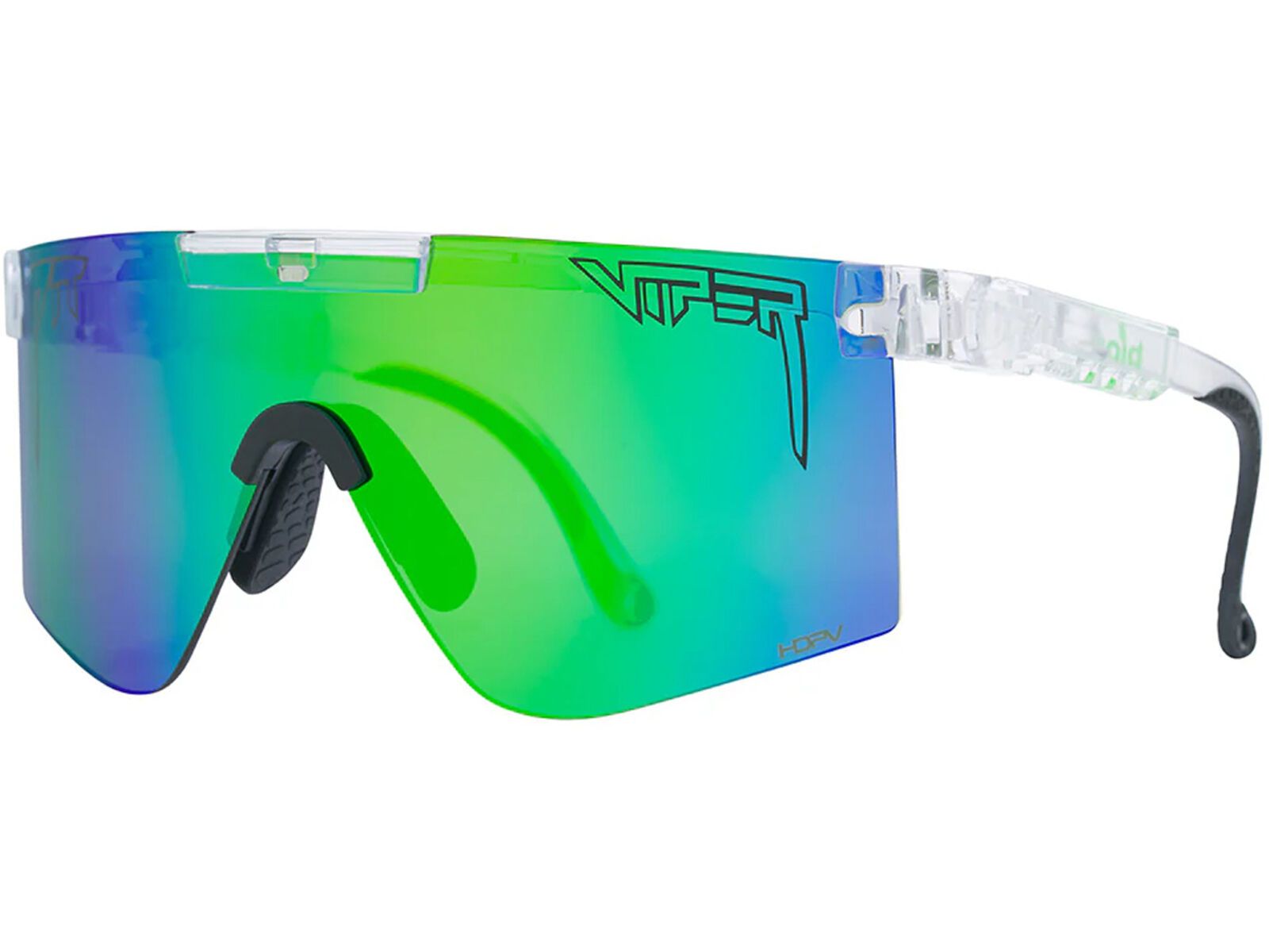 Pit Viper The Originals 2.0 Wide, The Bio Clear / HDPV Polarized Blue-Green | Bild 1