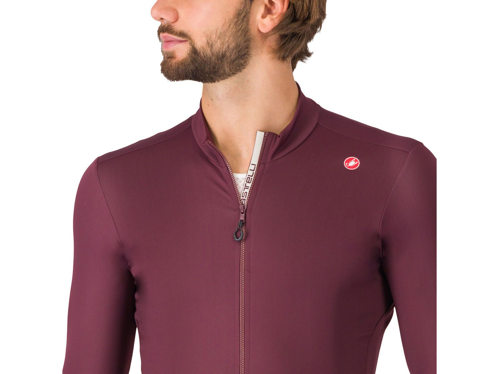 Castelli Espresso Thermal Jersey, deep bordeaux | Bild 3