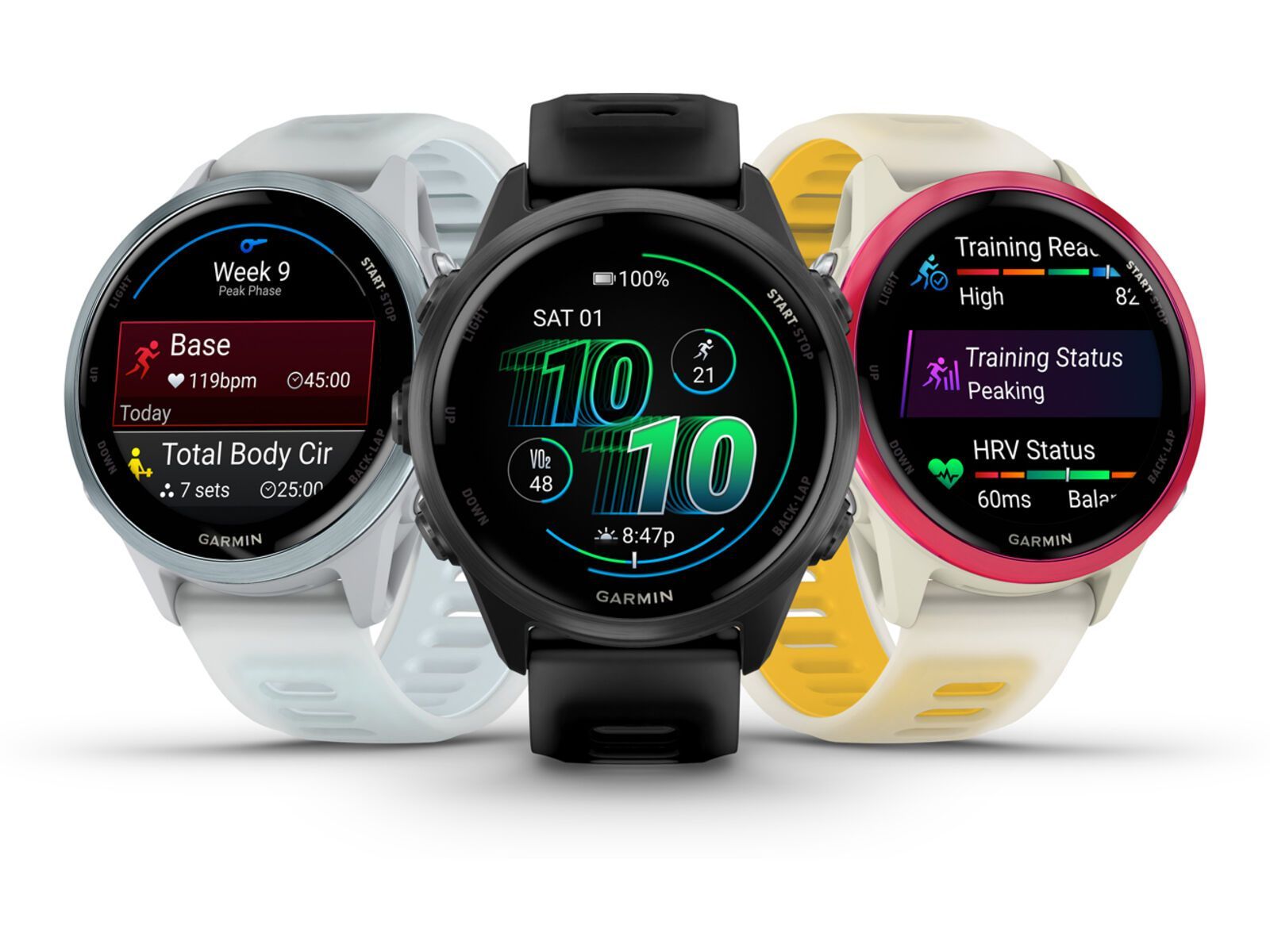 Garmin Forerunner 570 - 42 mm, steinweiss/cloud blue | Bild 11