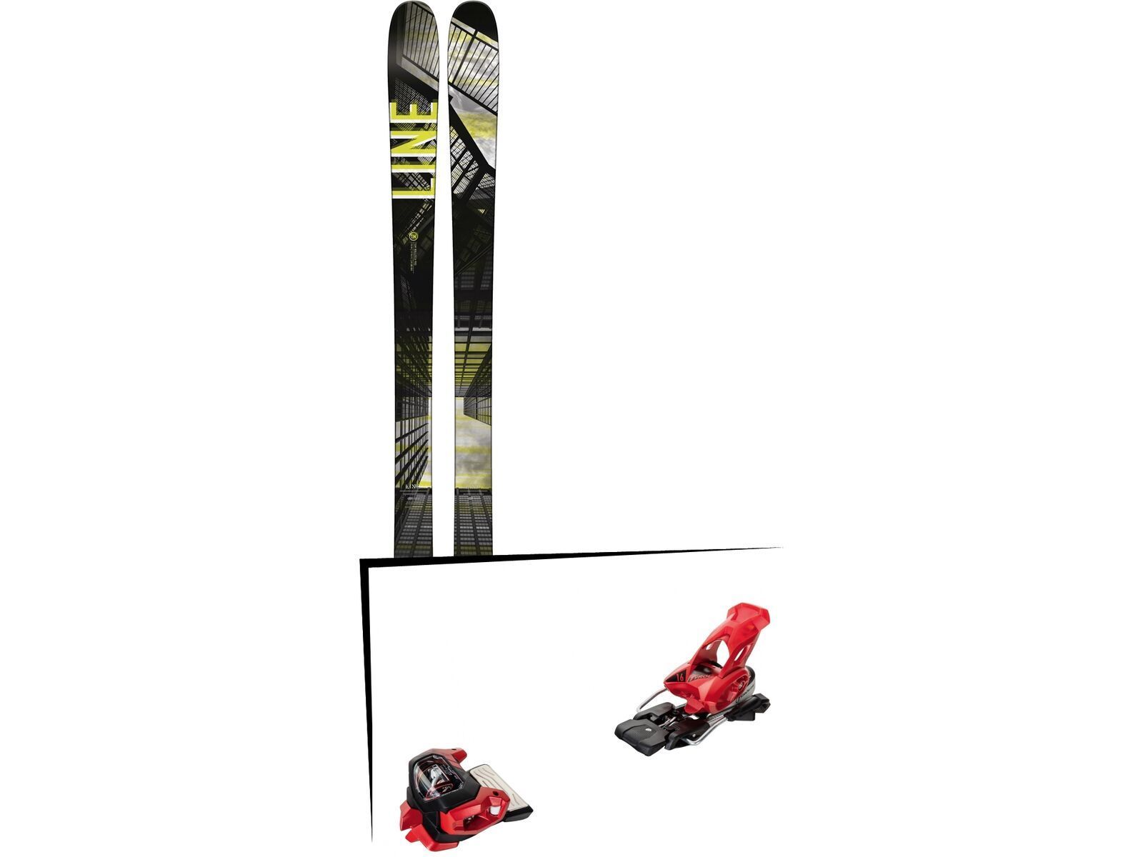 Set: Line Tom Wallisch Pro 2018 + Tyrolia Attack² 16 GW red | Bild 1