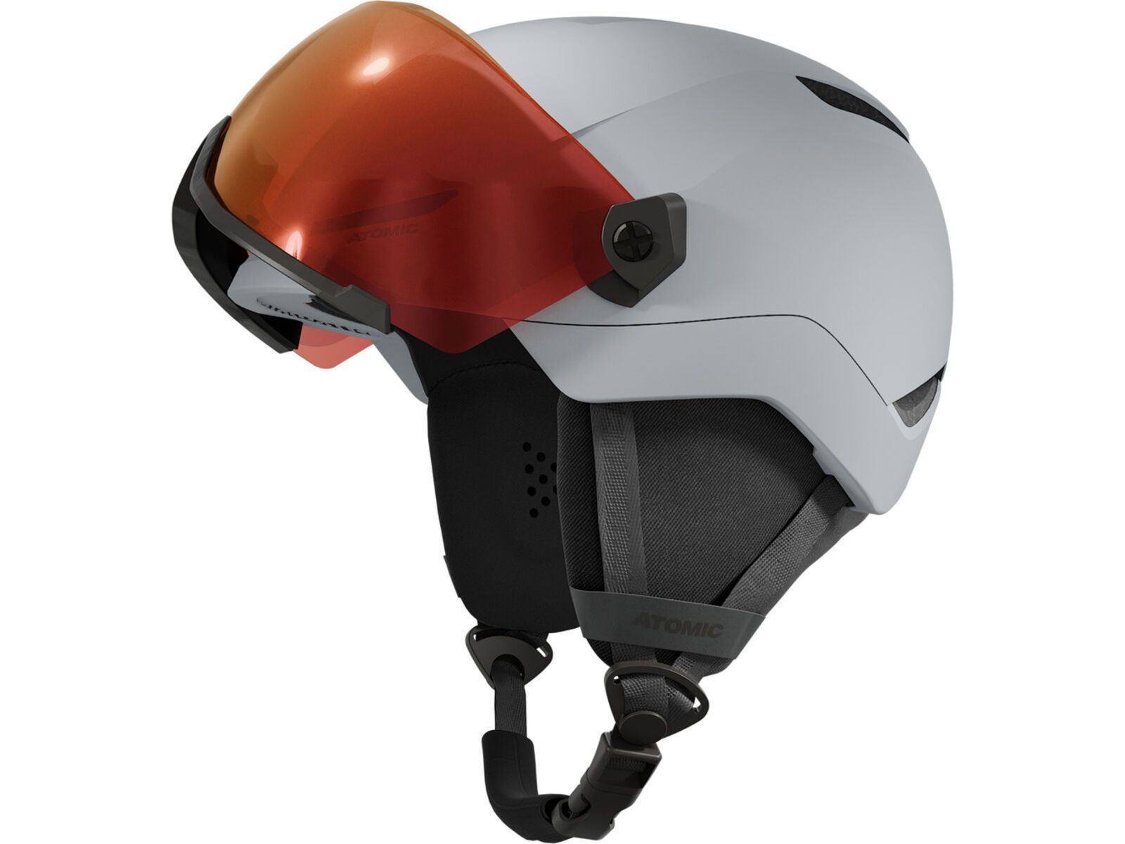 Atomic Revent Visor JR, Red Flash / gull gray | Bild 2
