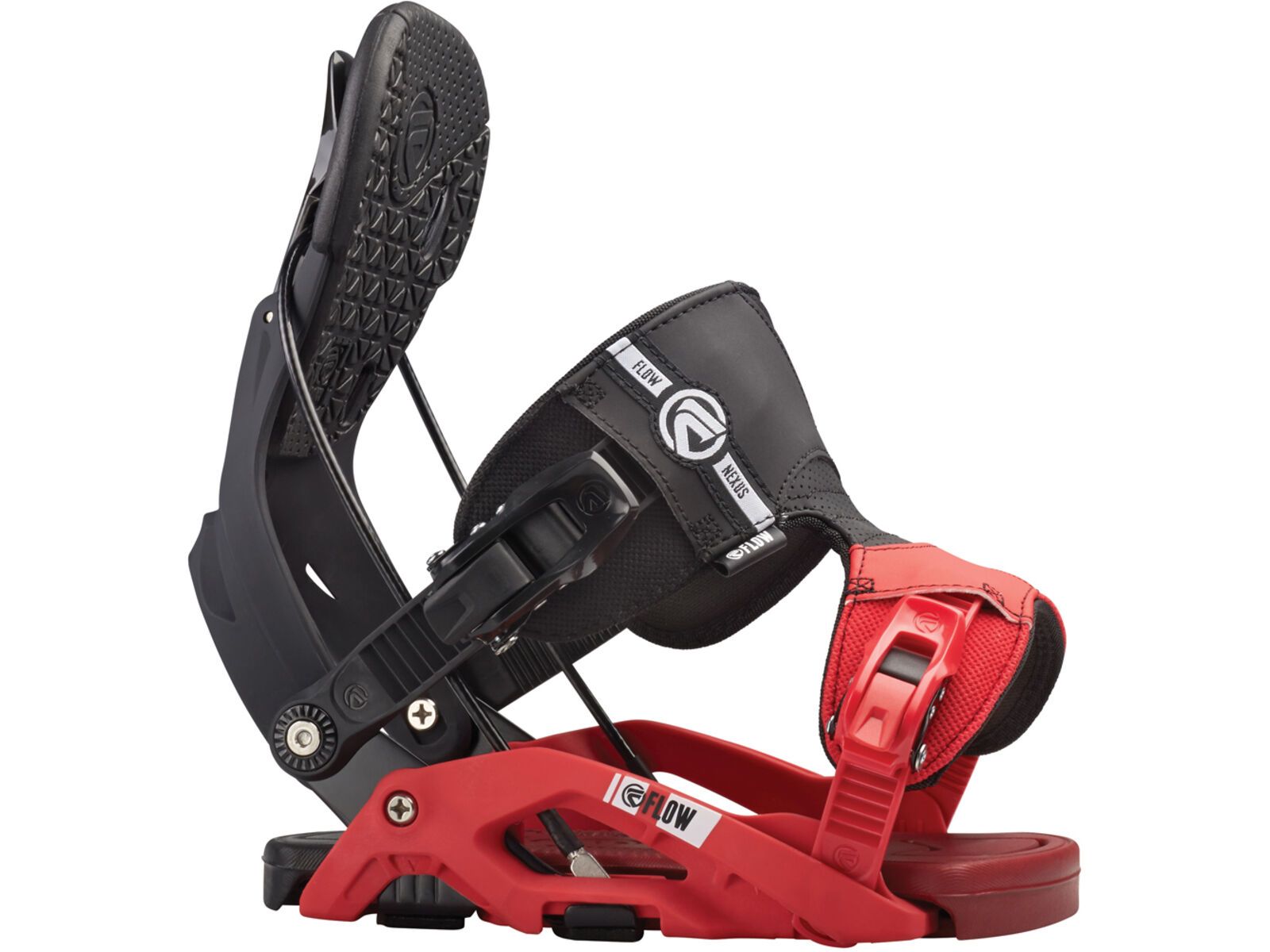 Set: Ride Crook 2017 + Flow Nexus 2016, black/red - Snowboardset | Bild 3