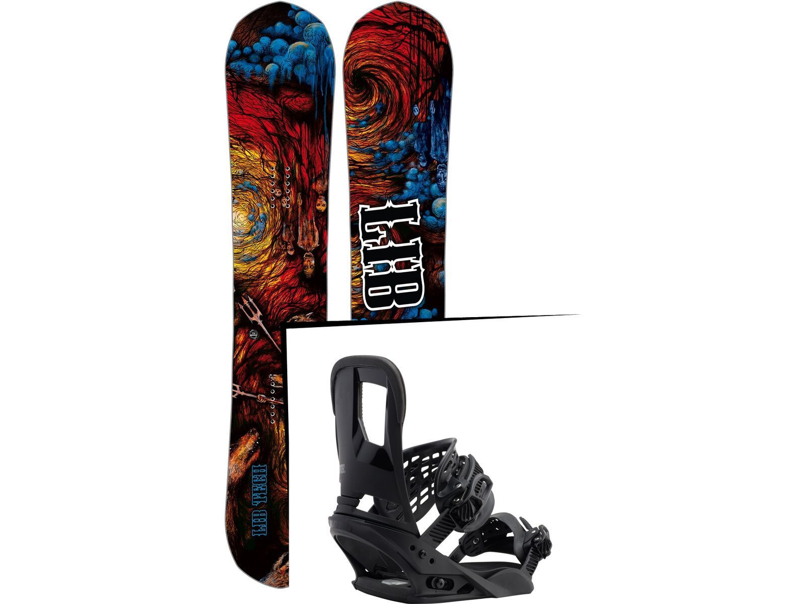 Set: Lib Tech From Hell Hot Knife 2017 + Burton Cartel (1712700S) | Bild 1