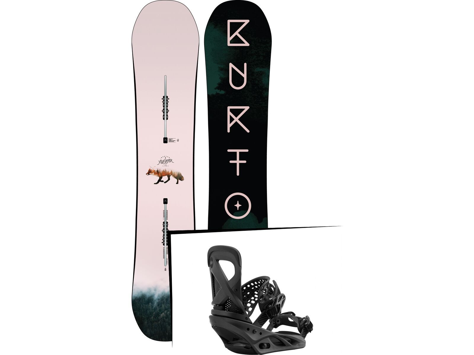 Set: Burton Yeasayer Flying V 2019 +  Lexa (2218444S) | Bild 1