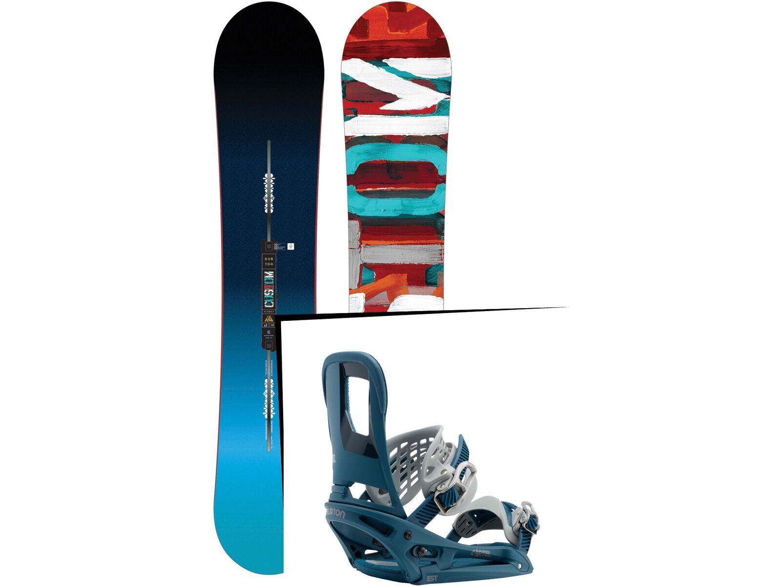 Set: Burton Custom Flying V 2017 +  Cartel EST (1712721S) | Bild 1
