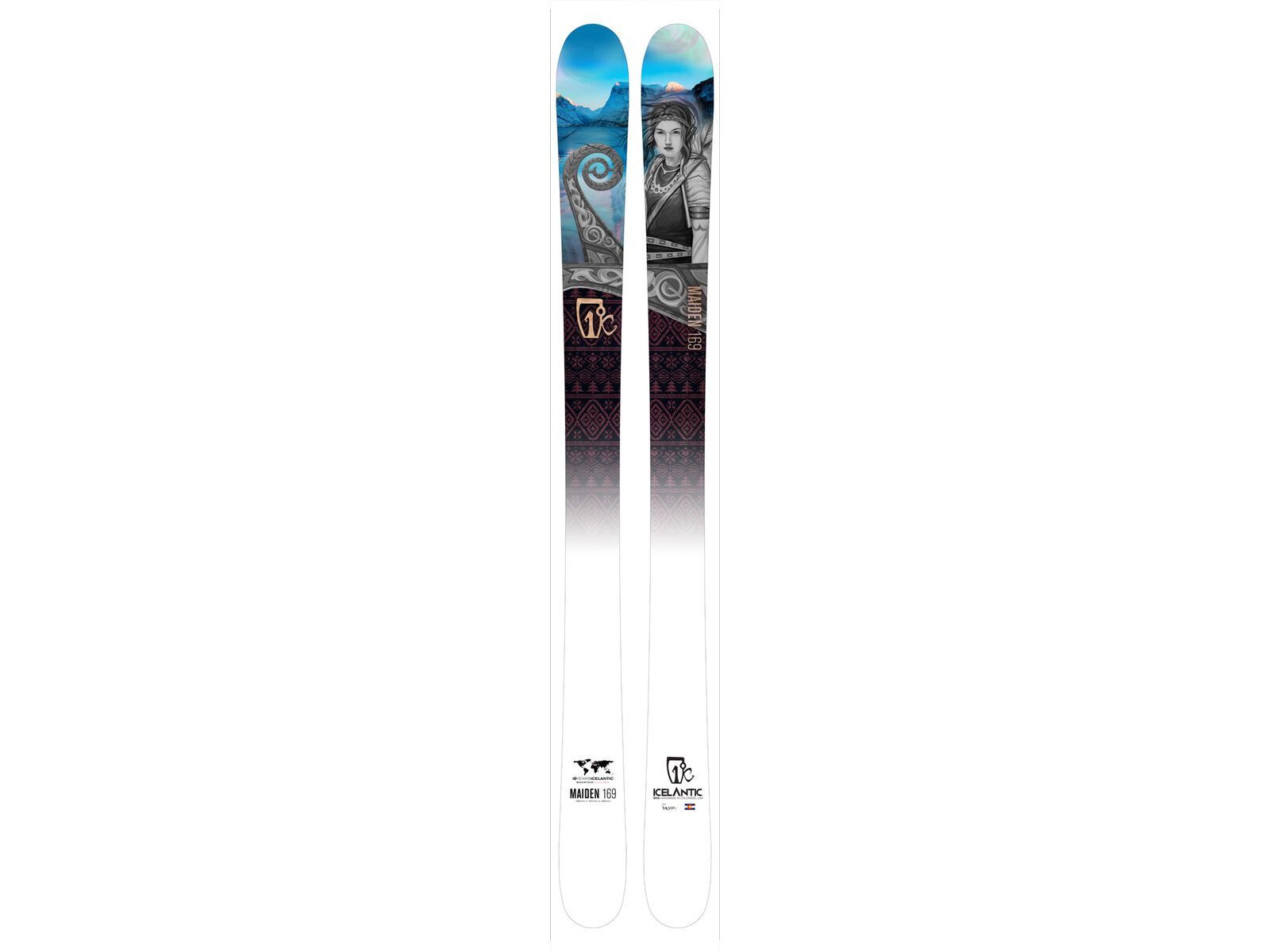 Set: Icelantic Maiden 2016 + Salomon Warden MNC 13 (1456101) | Bild 2