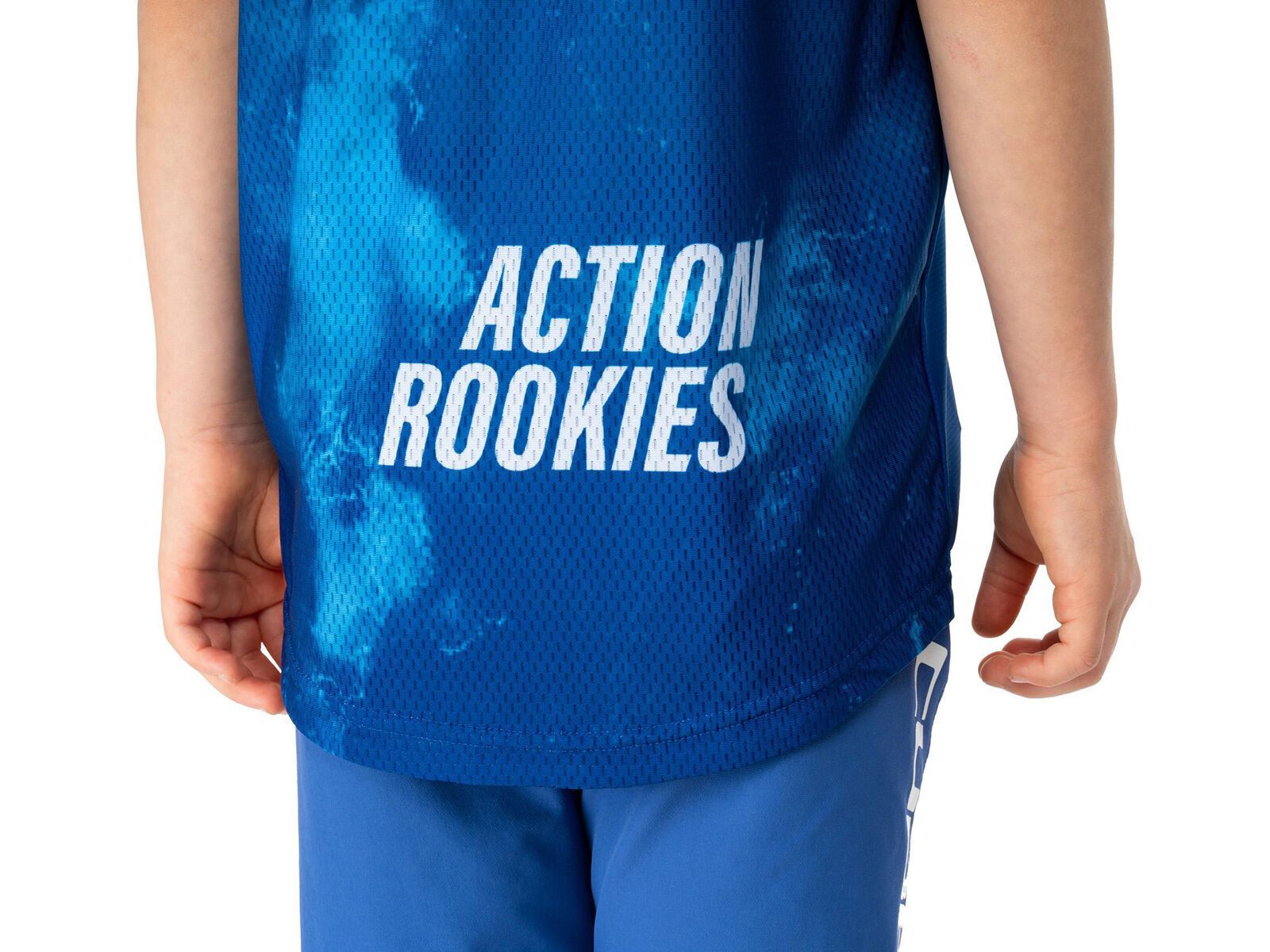 Cube MTB Trikot Rookie X Actionteam kurzarm, blue´n´green | Bild 4