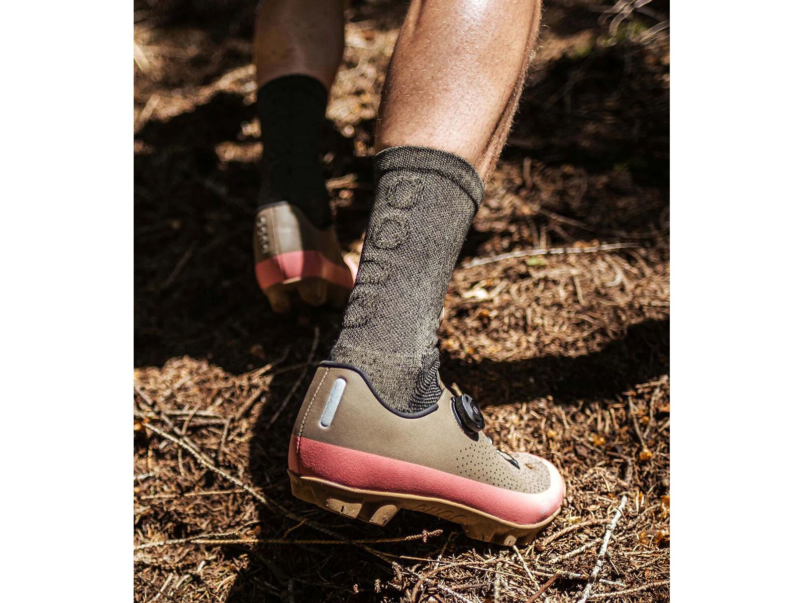Quoc Extra Fine Merino Tech Sock, quoc green camo | Bild 4