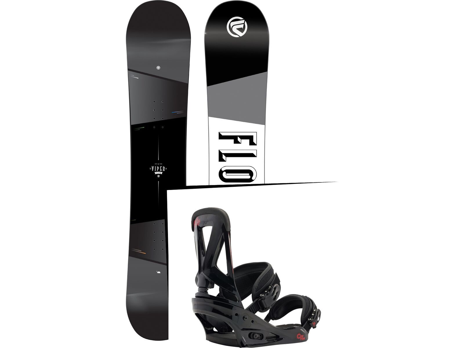 Set: Flow Viper 2017 + Burton Custom (1464181S) | Bild 1