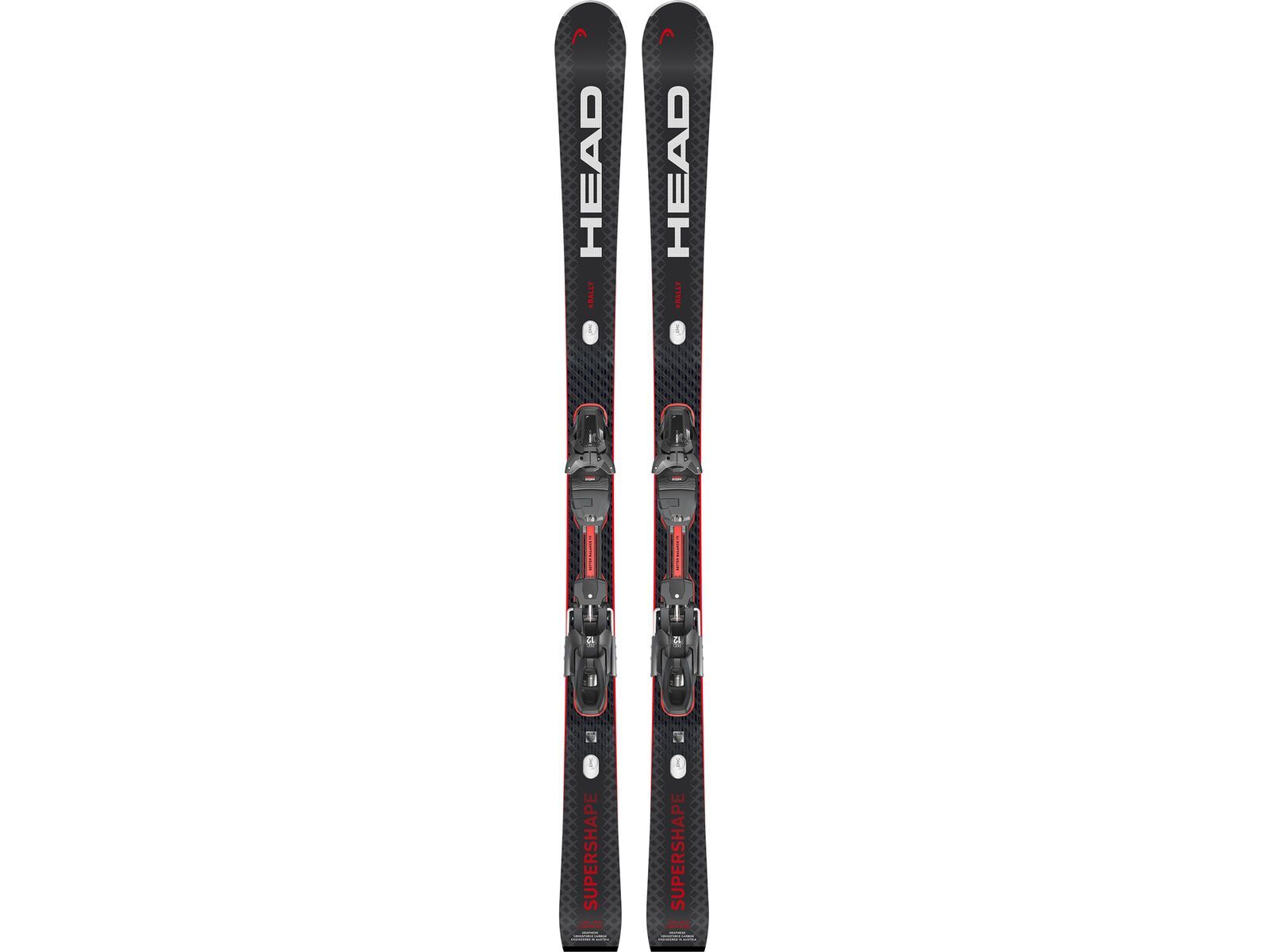 Head Supershape e-Rally + PRD 12 GW, black/red | Bild 1