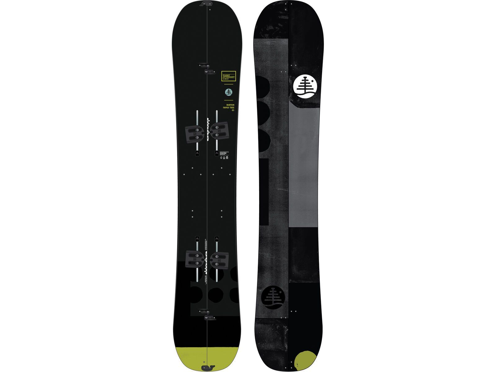 Set: Burton Family Tree Flight Attendant X Split 2019 + Burton Malavita vape cloud | Bild 2