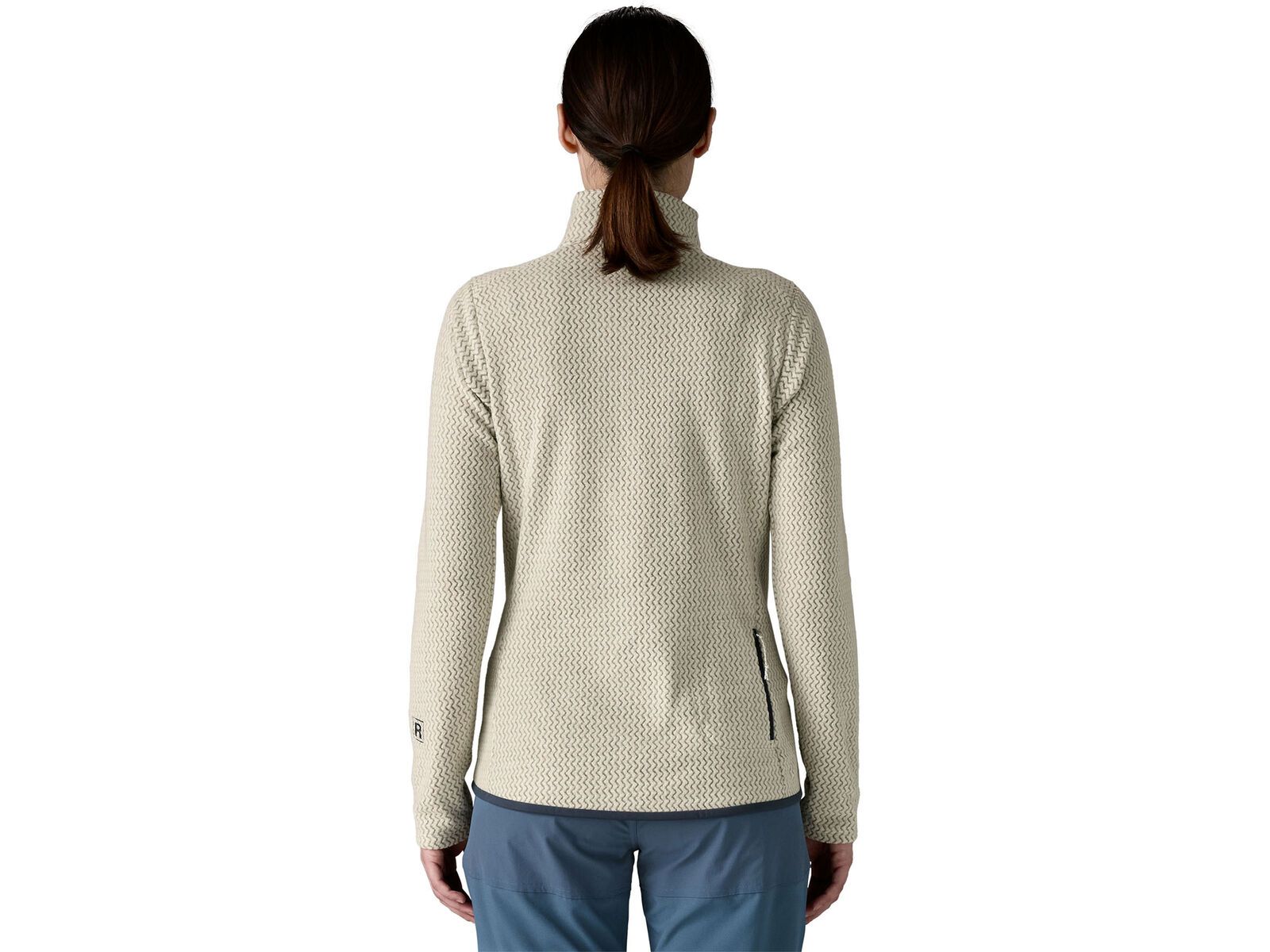 Patagonia Women's R1 Air Zip Neck, wool white | Bild 4