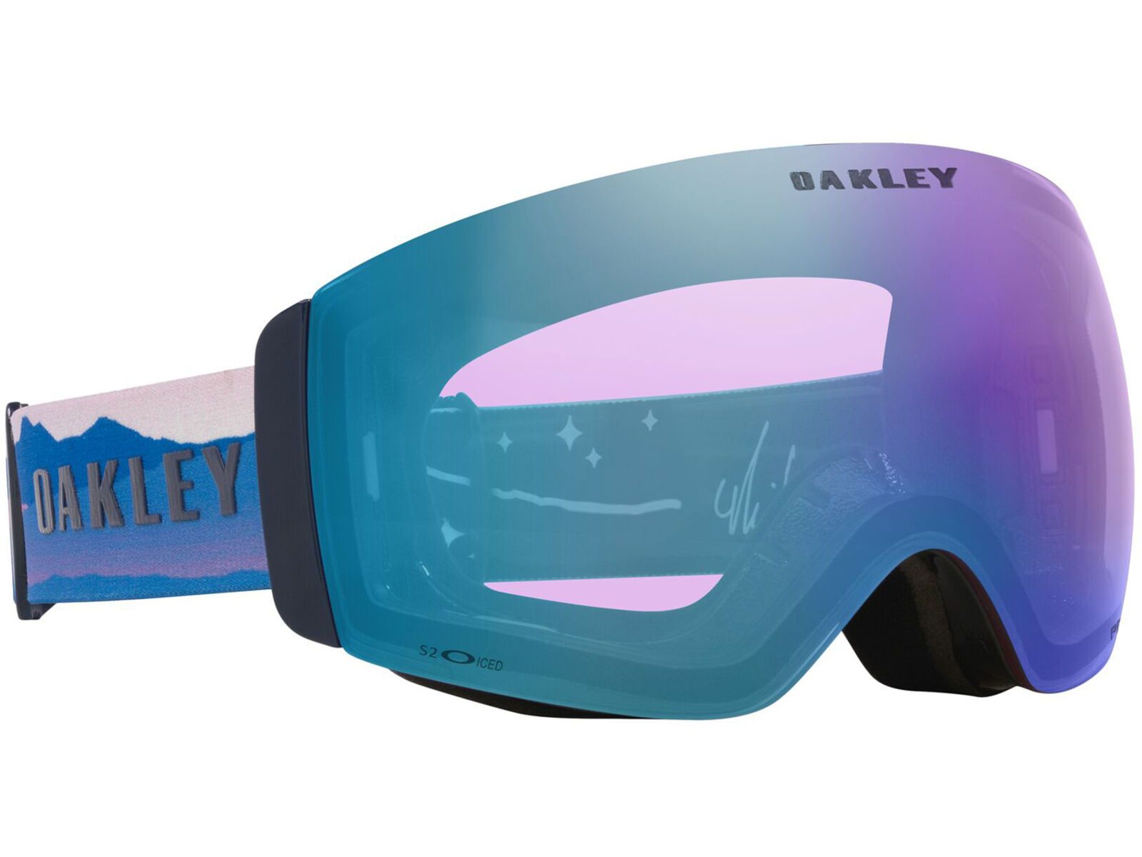 Oakley Flight Deck Pro M Mikaela Shiffrin Sign., Prizm Snow Iced Iridium & Sapphire Iridium | Bild 13