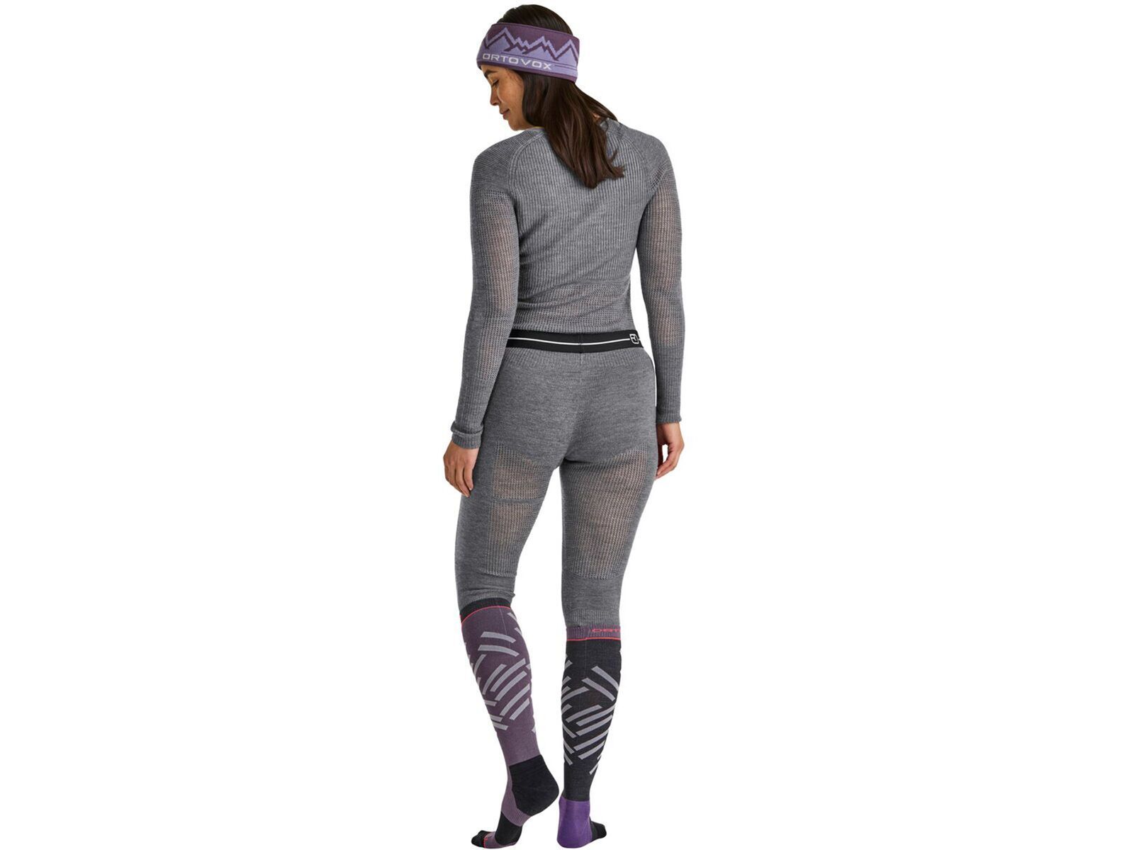 Ortovox Ski Tour Long Socks W, black raven | Bild 3