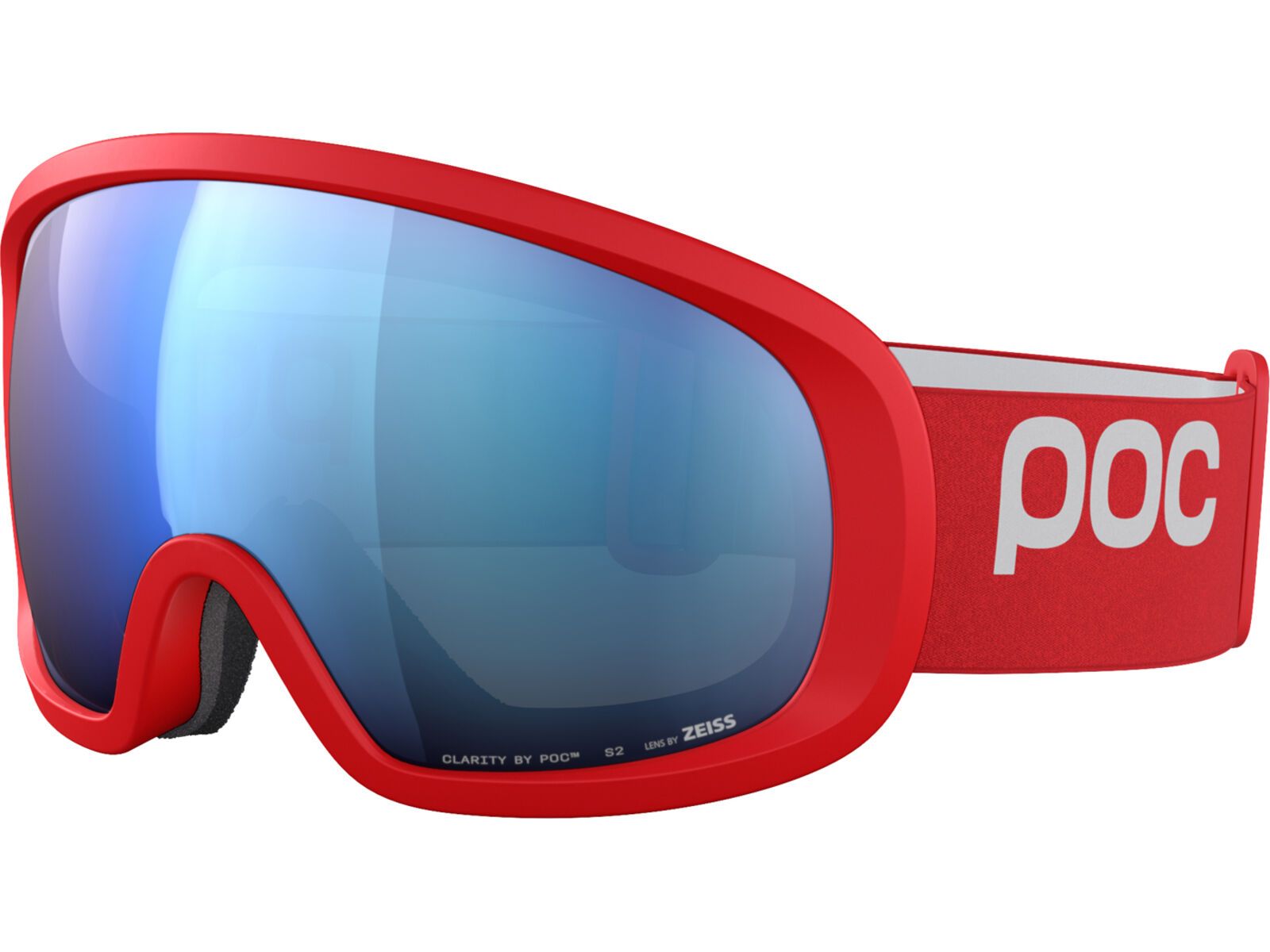 POC Fovea Mid, Clarity Hi. Intense Partly Sunny Blue / prismane red | Bild 1