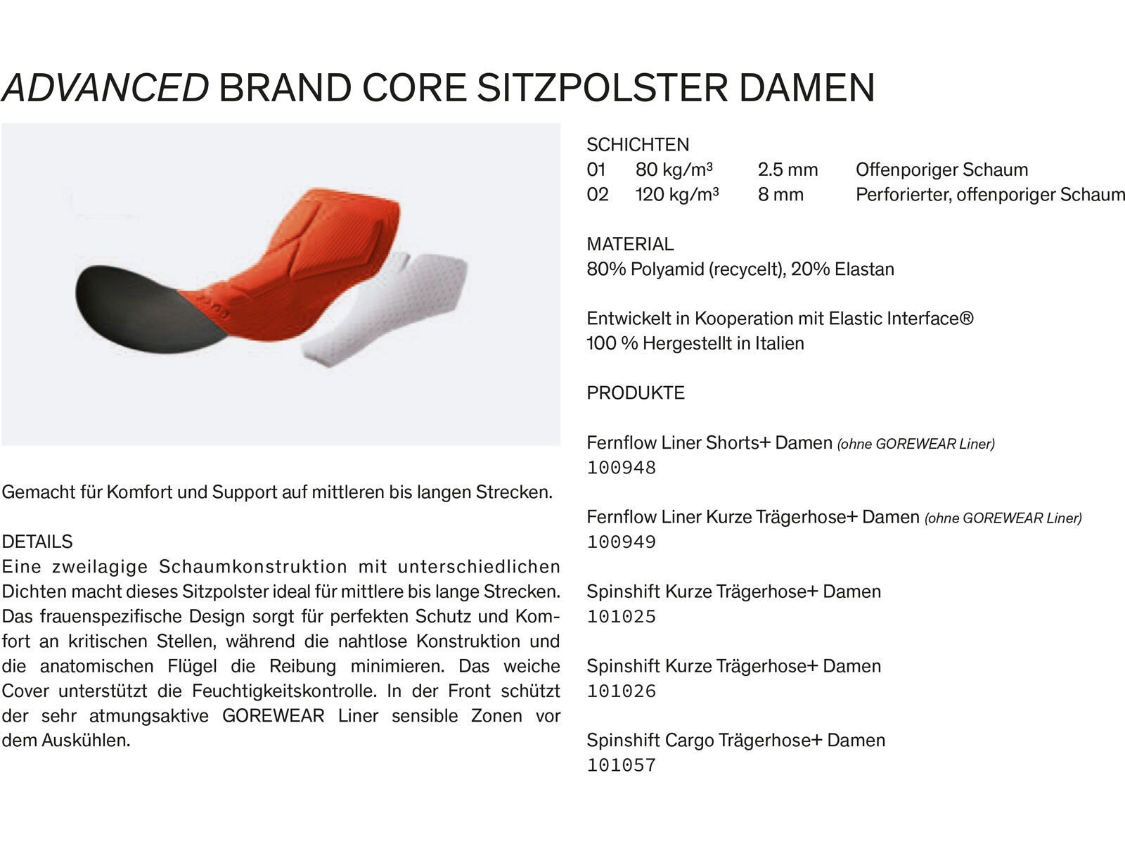 GOREWEAR Spinshift Cargo kurze Trägerhose Damen, lab graphite | Bild 8