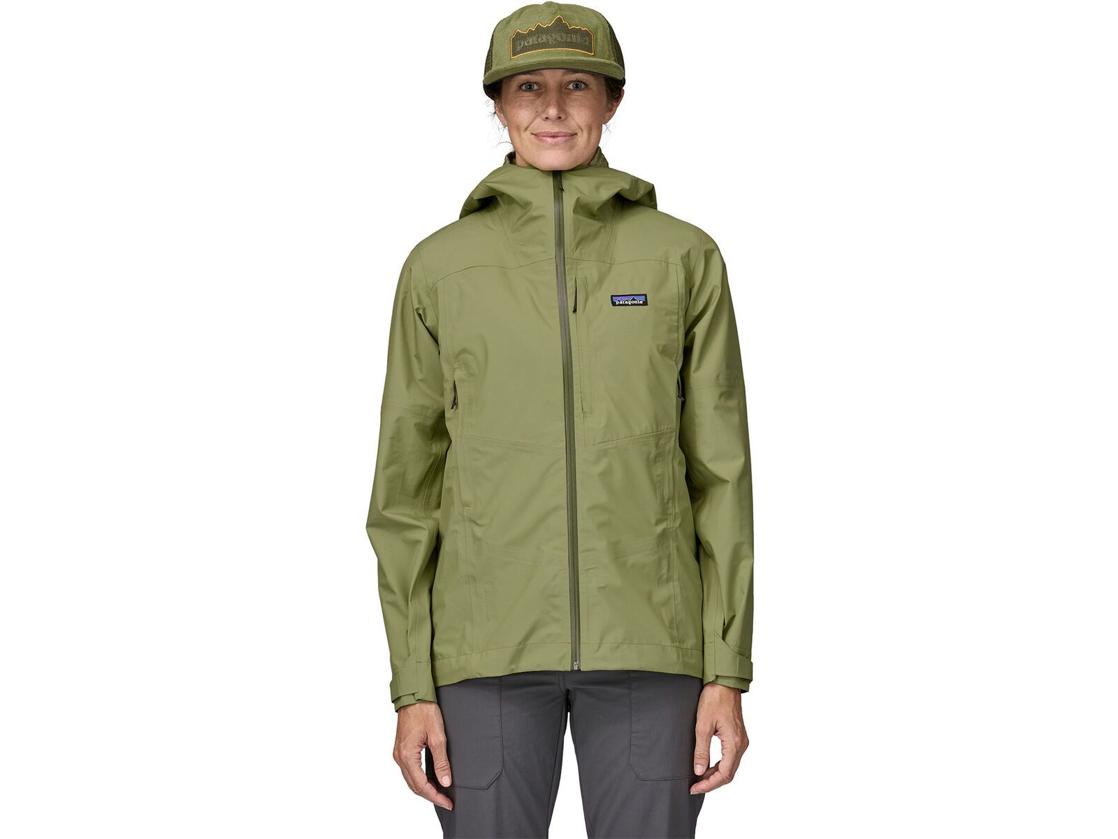 Patagonia Women's Boulder Fork Rain Jacket, buckhorn green | Bild 2