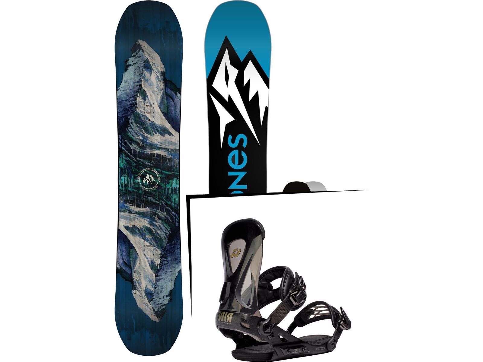 Set: Jones Mountain Twin 2017 + Ride Revolt (1178203S) | Bild 1