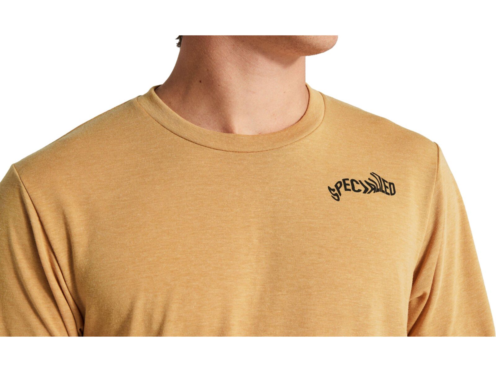 Specialized Warped Long Sleeve Tee, harvest gold | Bild 4