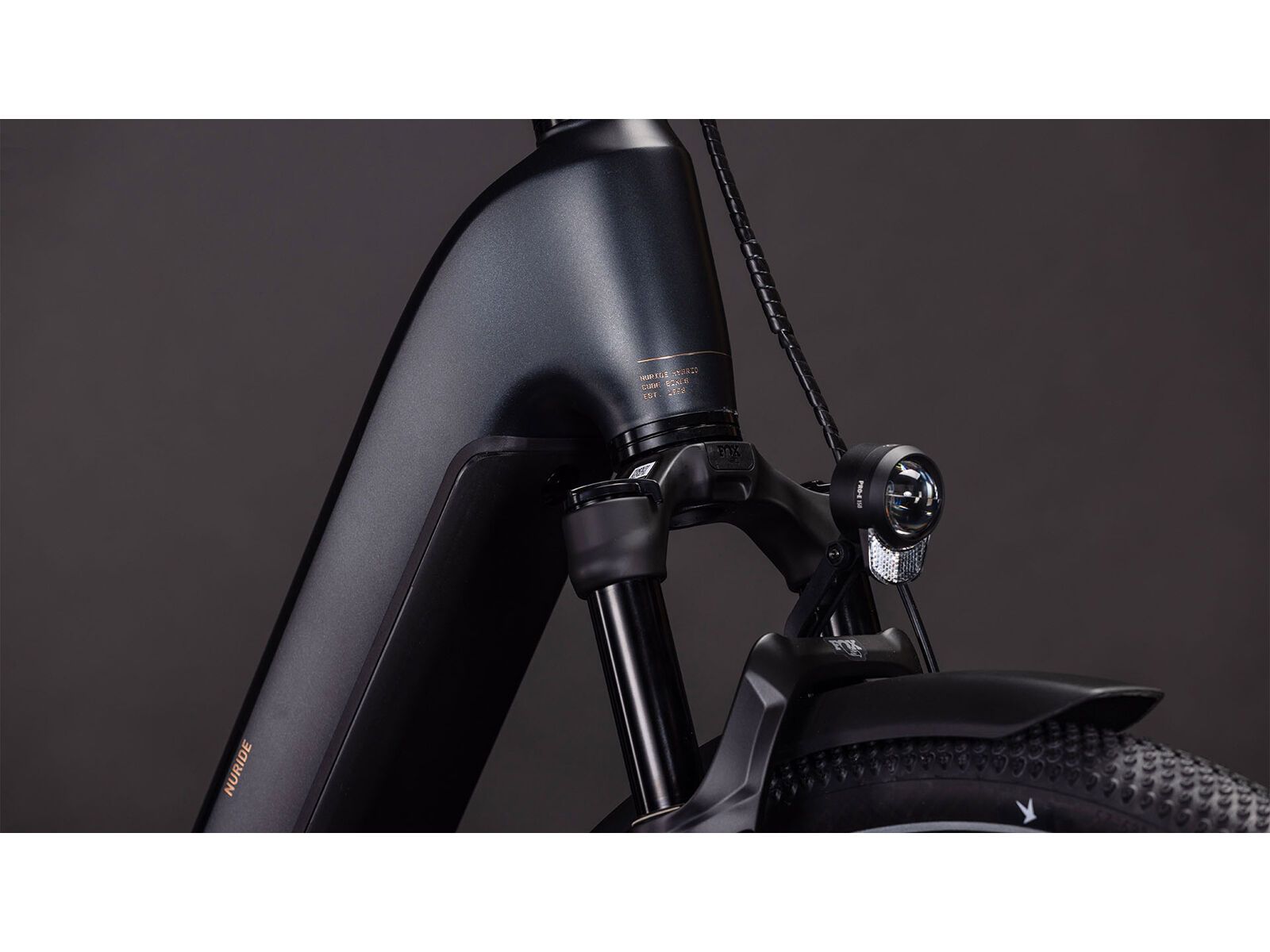 Cube Nuride Hybrid SLX 800 Easy Entry, black´n´gold | Bild 6