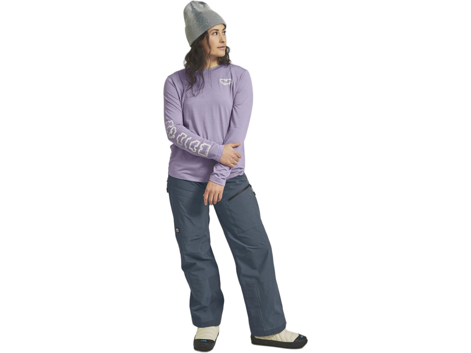 Ortovox 150 Merino Cool Pillow LS W, lush lavender | Bild 3