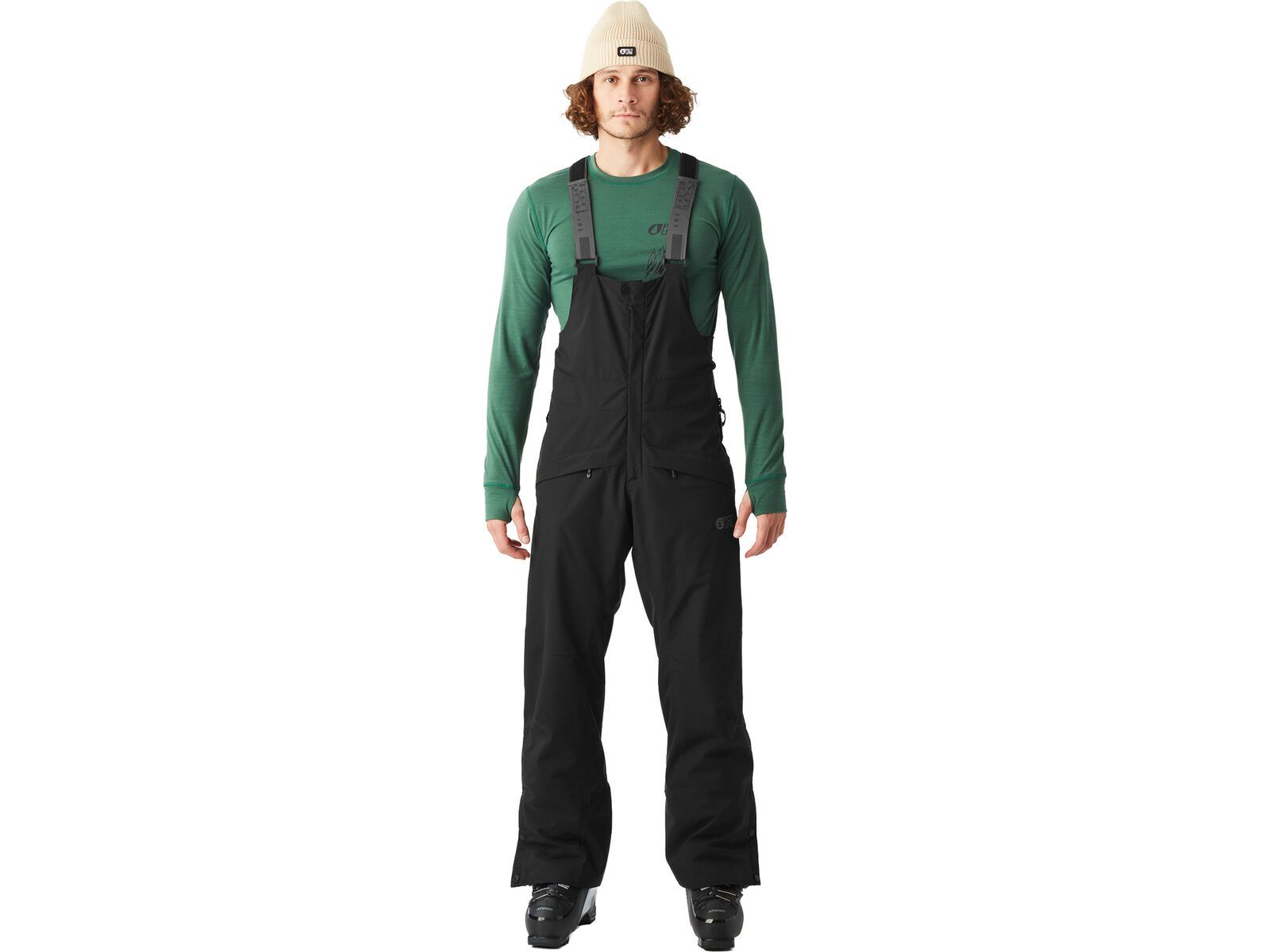 Picture Avening Bib Pants, black | Bild 4