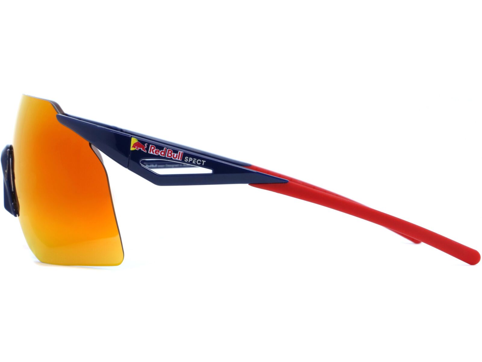 Red Bull Spect Eyewear Gabe, Brown-Red/Orange Mirror / shiny blue | Bild 4