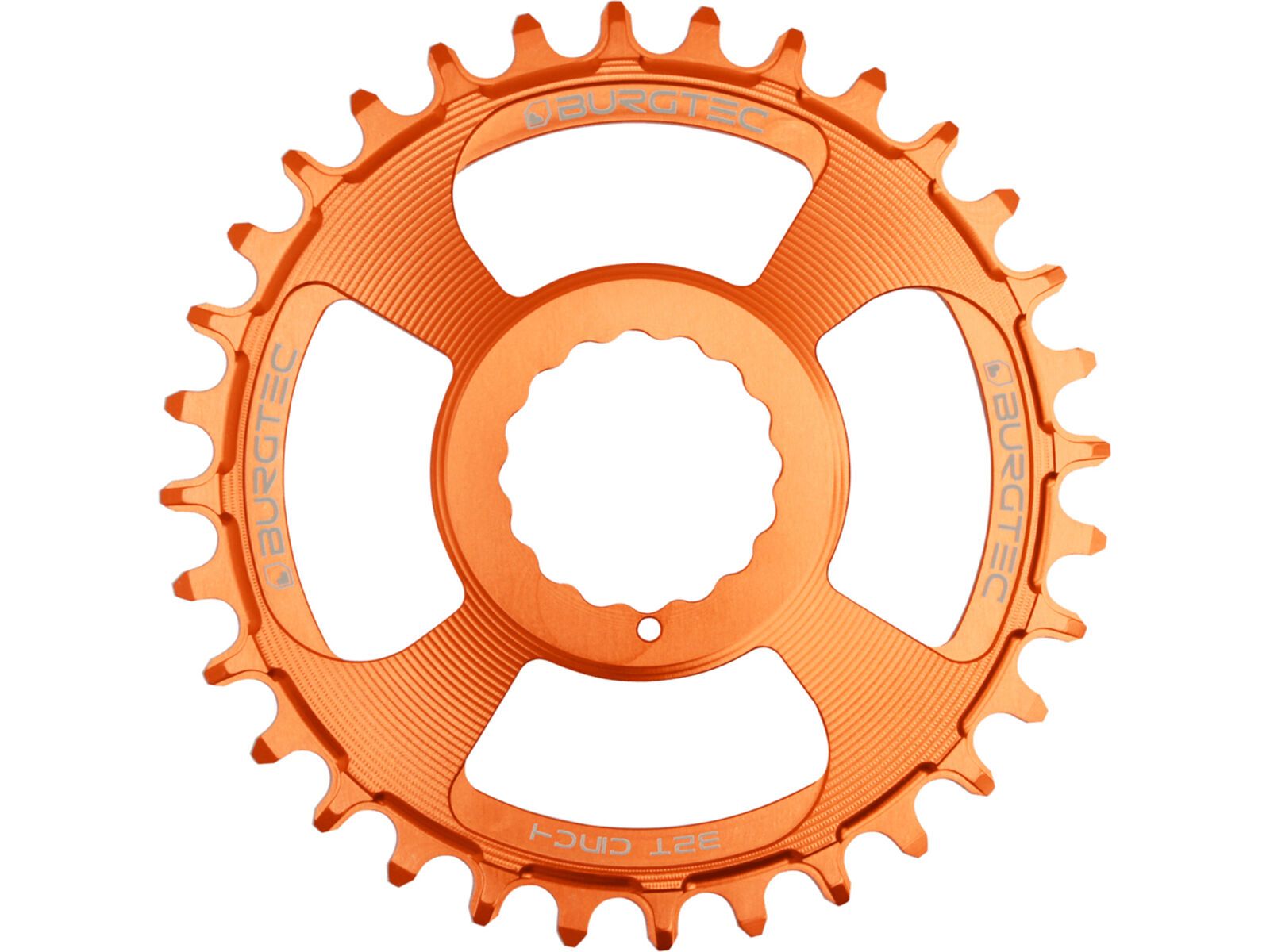 Burgtec Cinch Thick Thin Chainring, iron bro orange | Bild 1